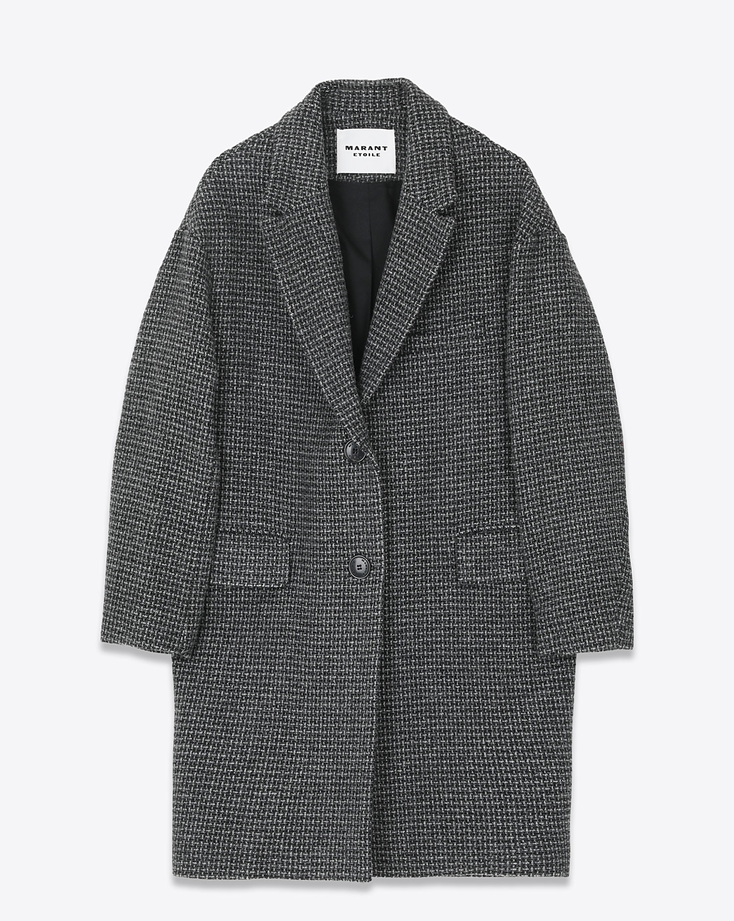 Isabel Marant Etoile Manteau Limiza – Gris