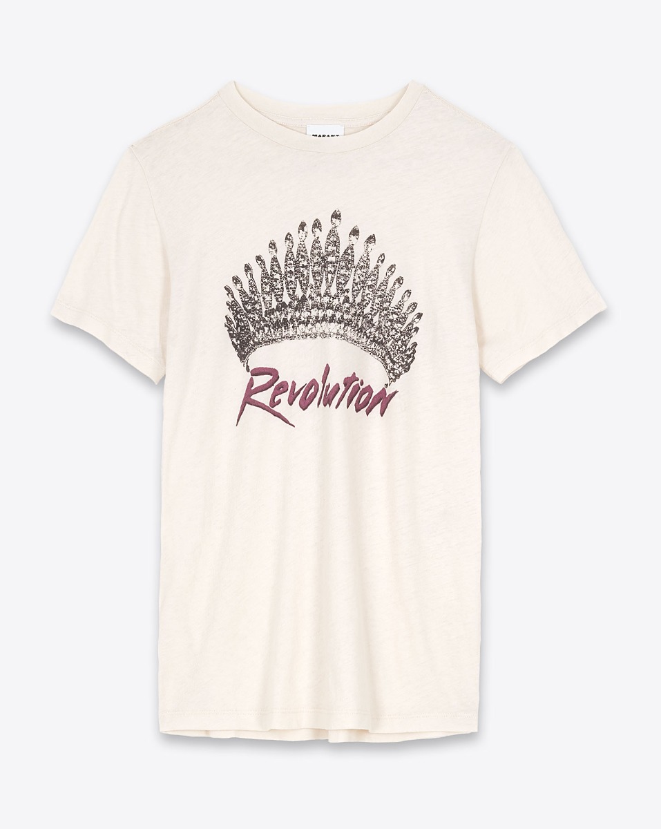Isabel Marant Etoile Tee-Shirt Zewel – Ecru