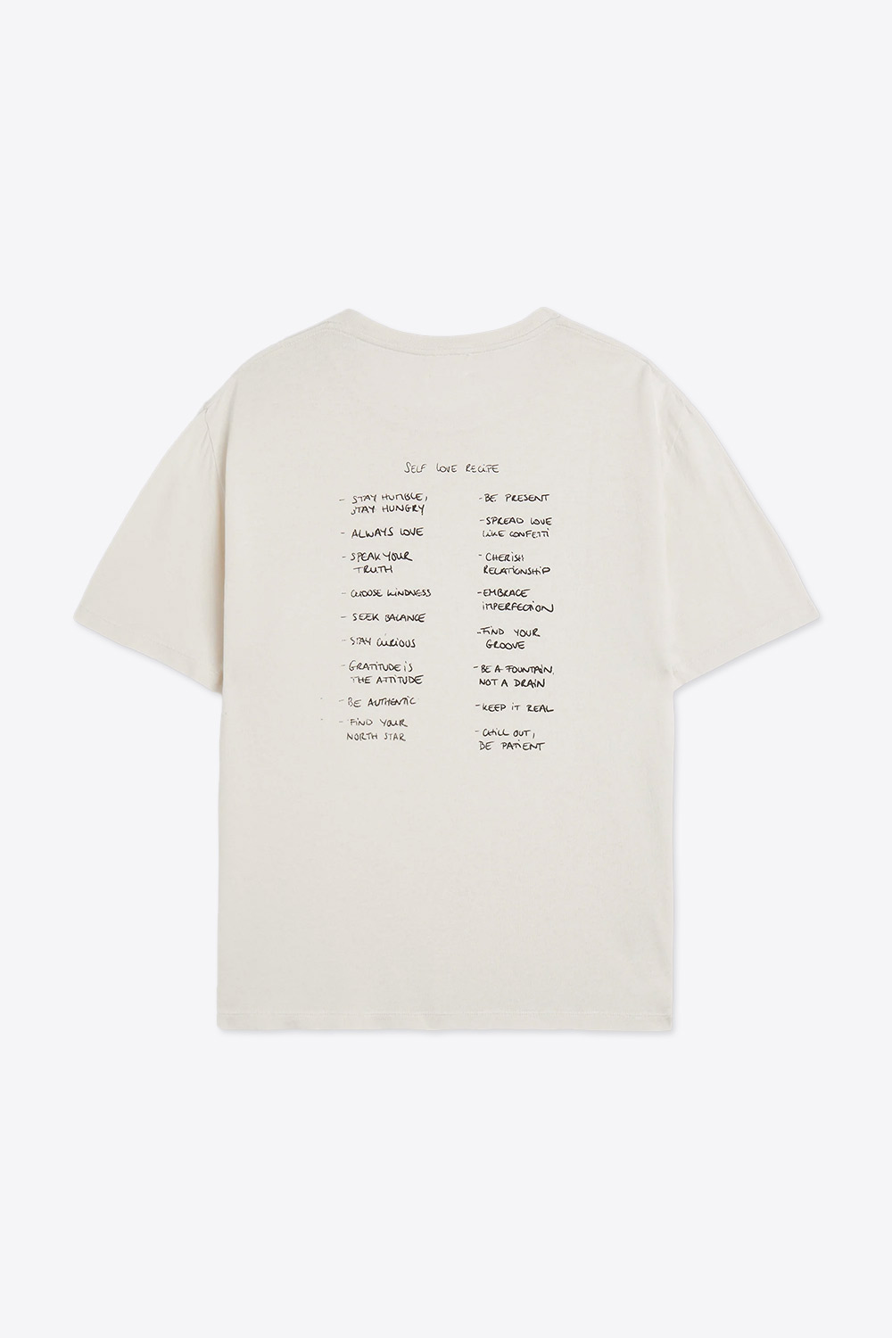 Mikuta Tee-Shirt Self Love Vintage – Blanc Vintage