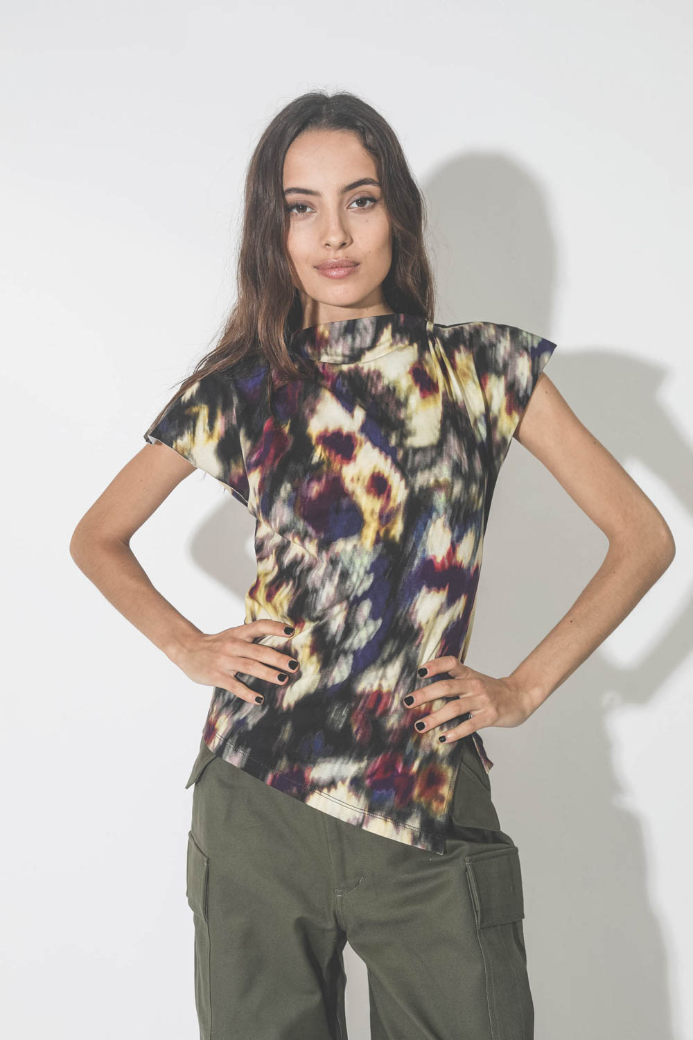 Isabel Marant Etoile Tee-Shirt Noline Ochre Noir
