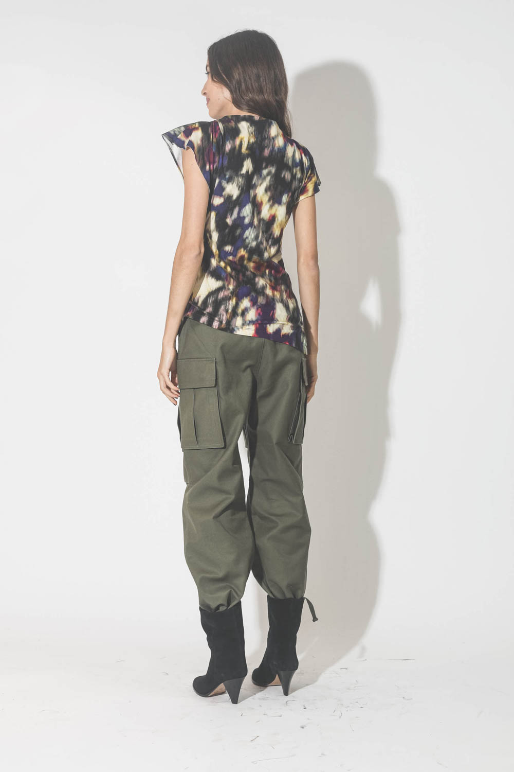 Isabel Marant Etoile Tee-Shirt Noline Ochre Noir