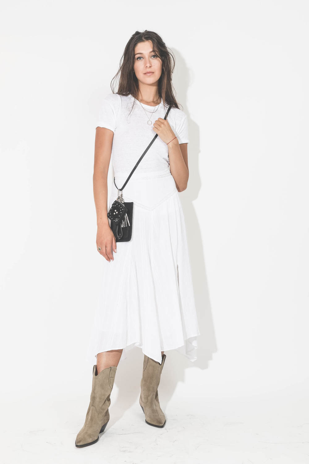 Isabel Marant Etoile Jupe Aline – White