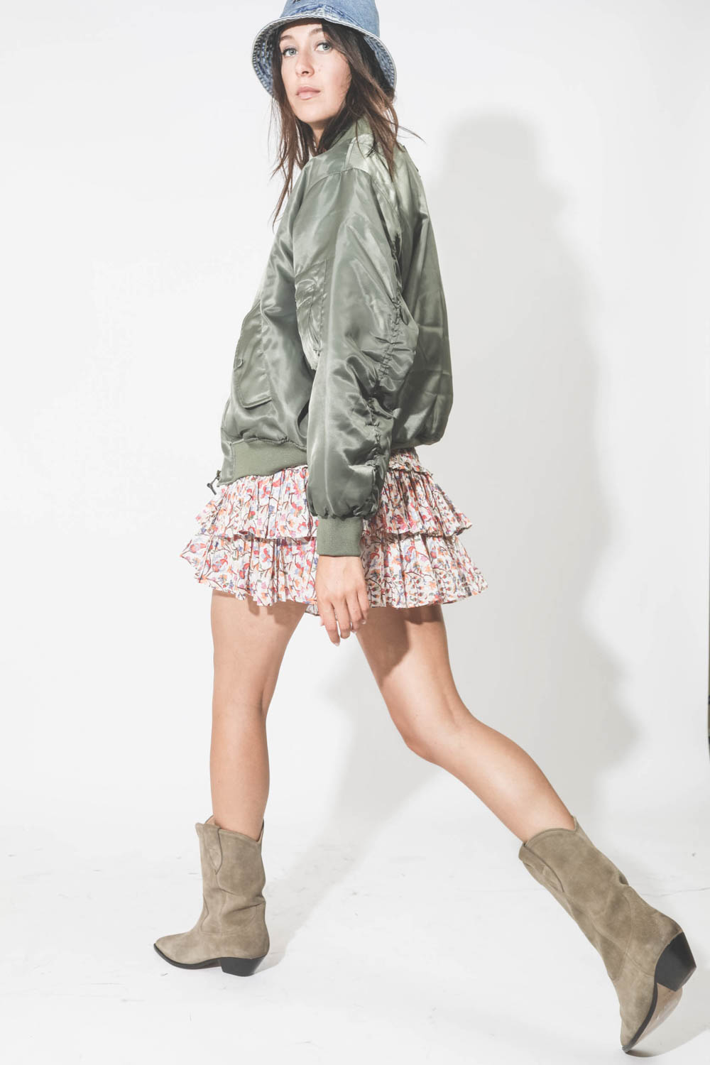 Isabel Marant Etoile Jupe NAOMI – Ecru Orange