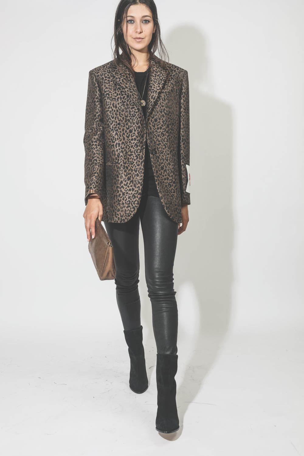 Golden Goose Blazer Single – Bison Black