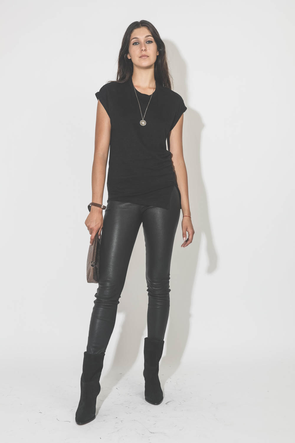 Isabel Marant Etoile Tee Shirt Kella – Black