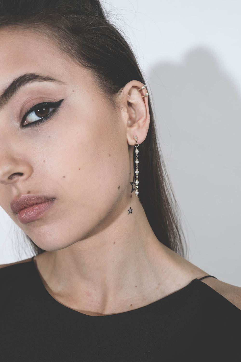 De Jaegher Earcuff Sunny Bubble – Or Jaune & Diamants