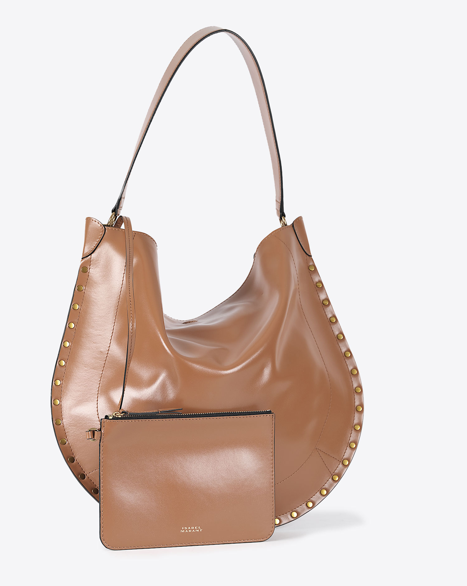Isabel Marant Sac Oskan Hobo Soft – Cognac