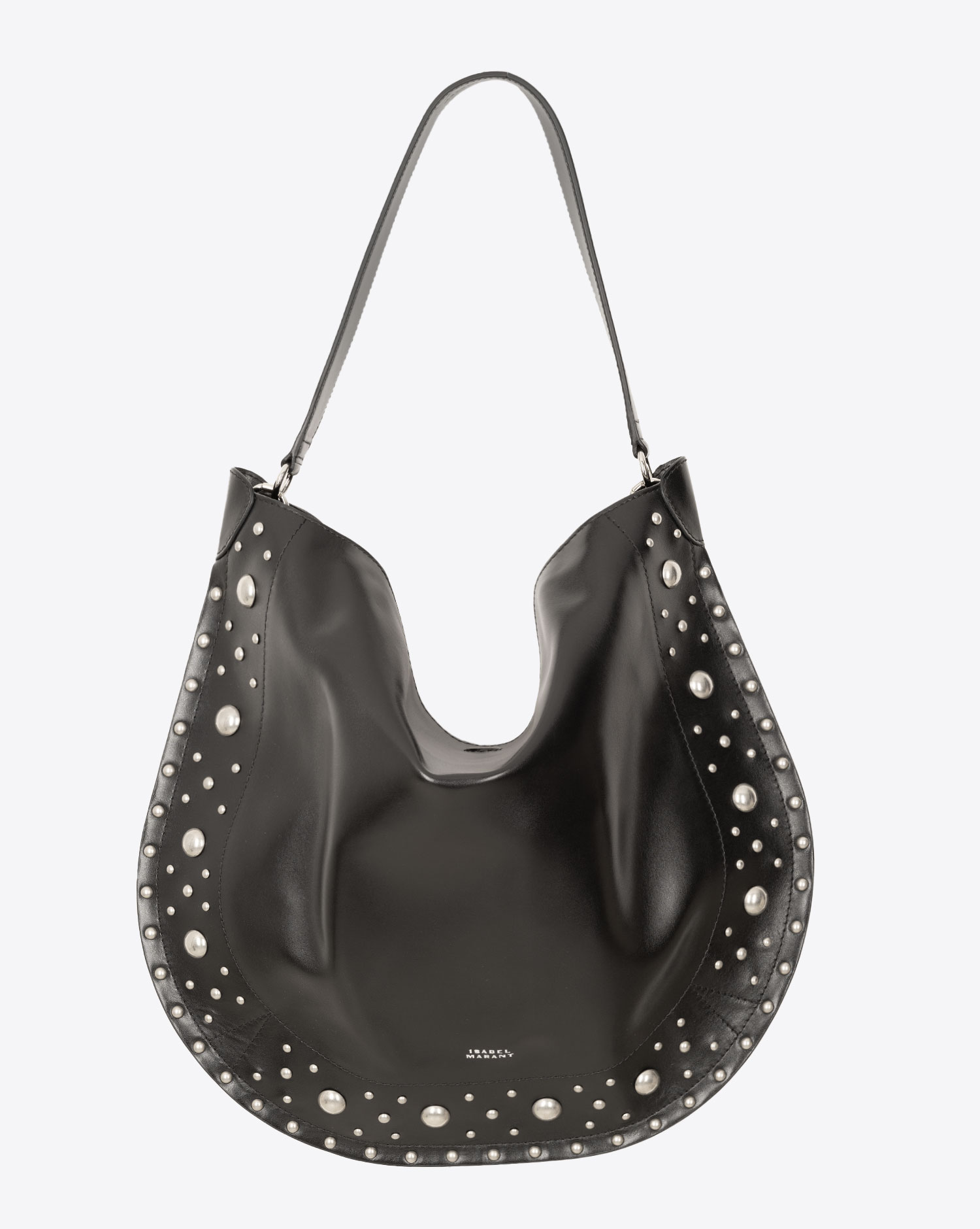 Isabel Marant Sac Oskan Hobo Soft – Noir Clous