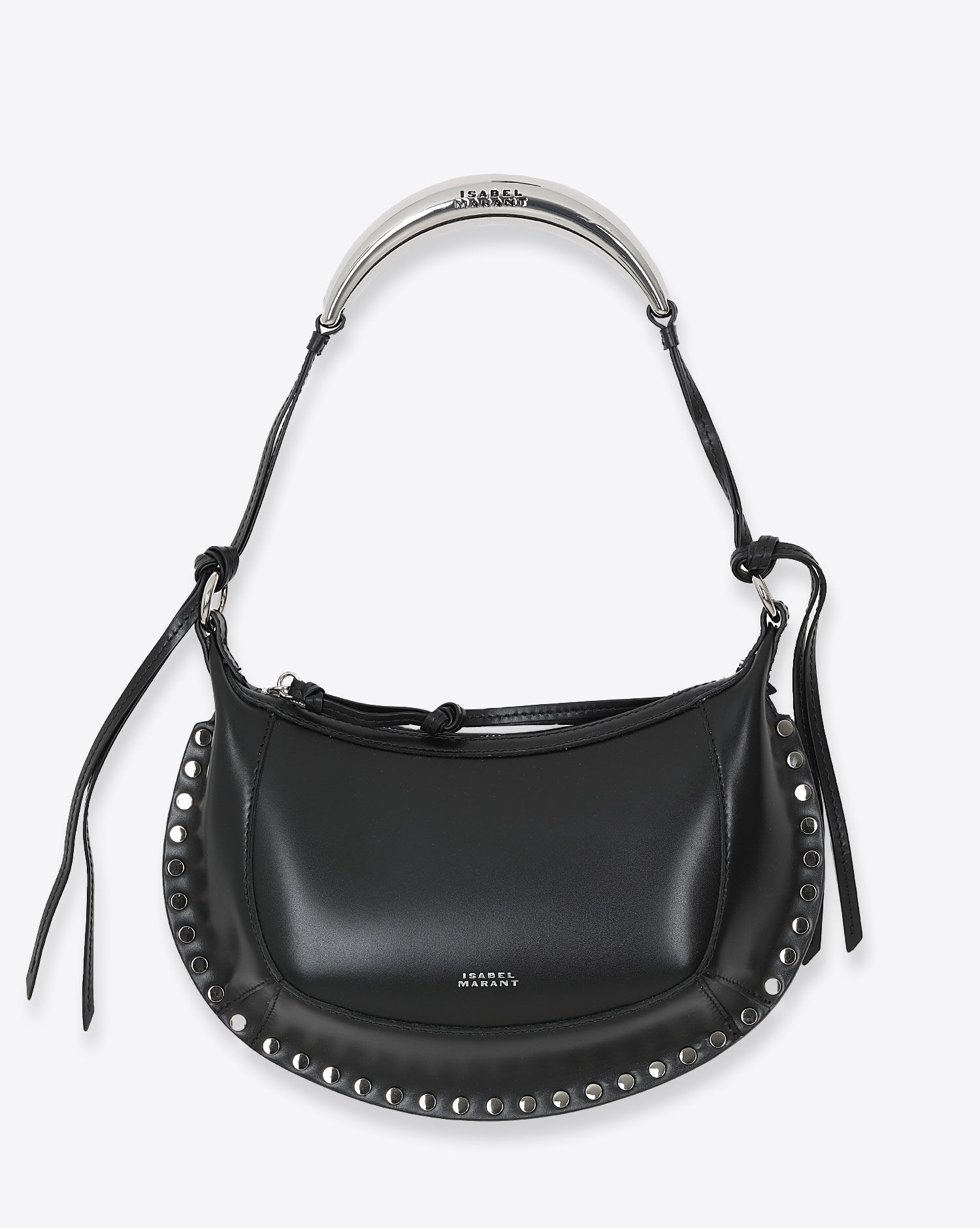 Isabel Marant Sac Oskan Moon – Bijou Noir Silver