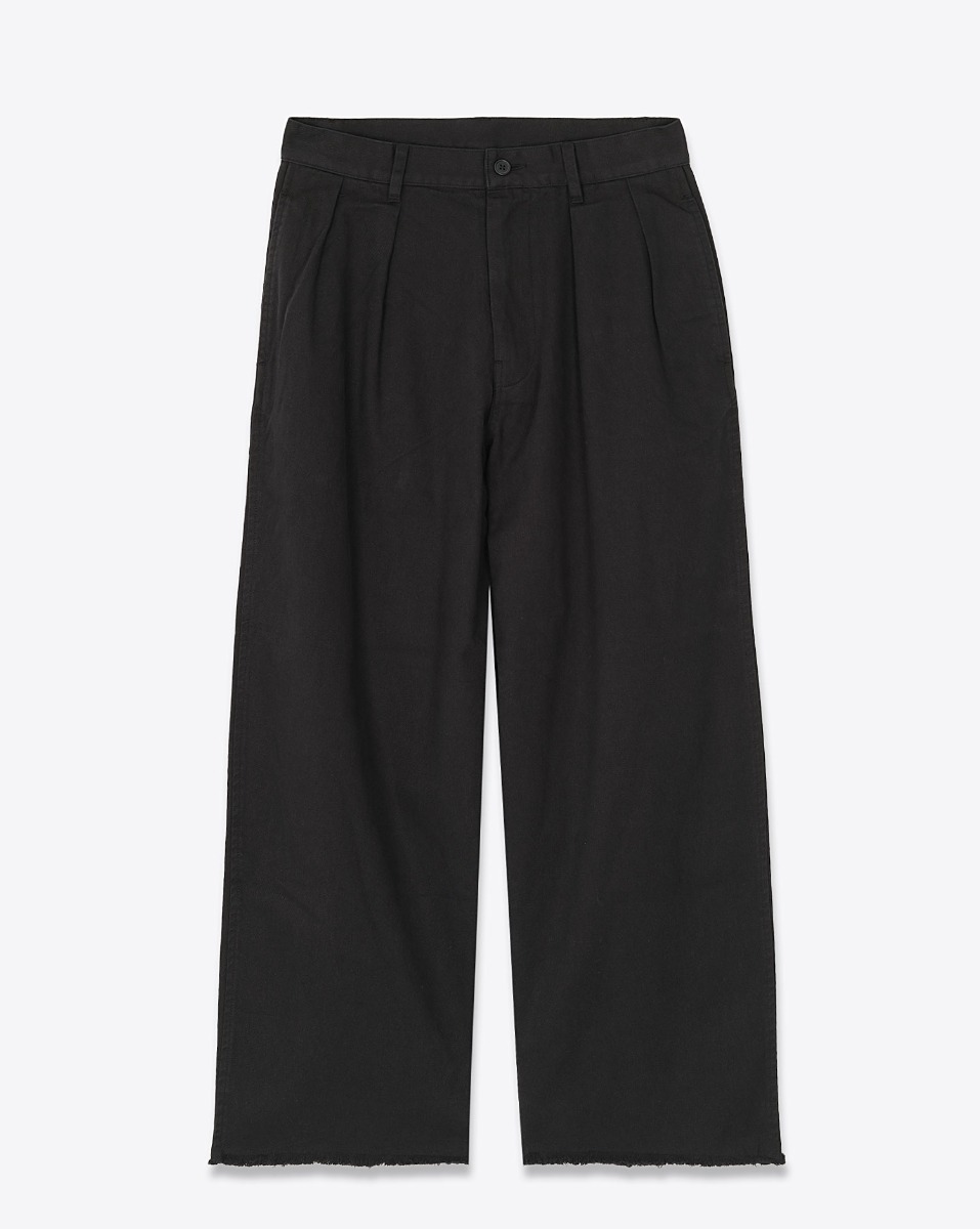 Denimist Pantalon Chino Large – Noir