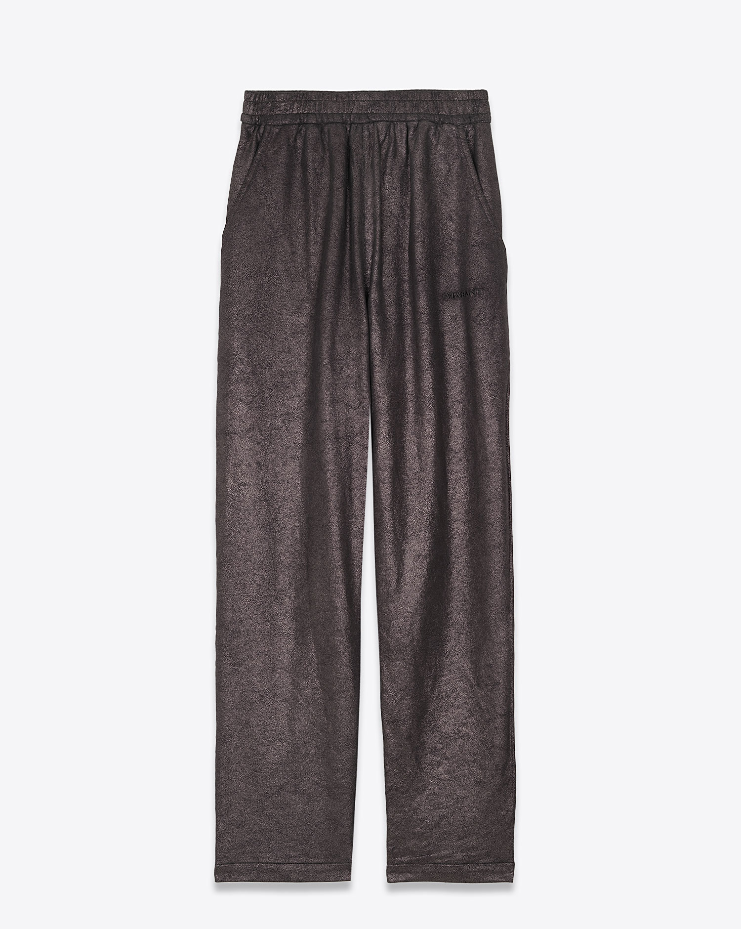 Isabel Marant Etoile Pantalon Prunelia – Métallique Noir