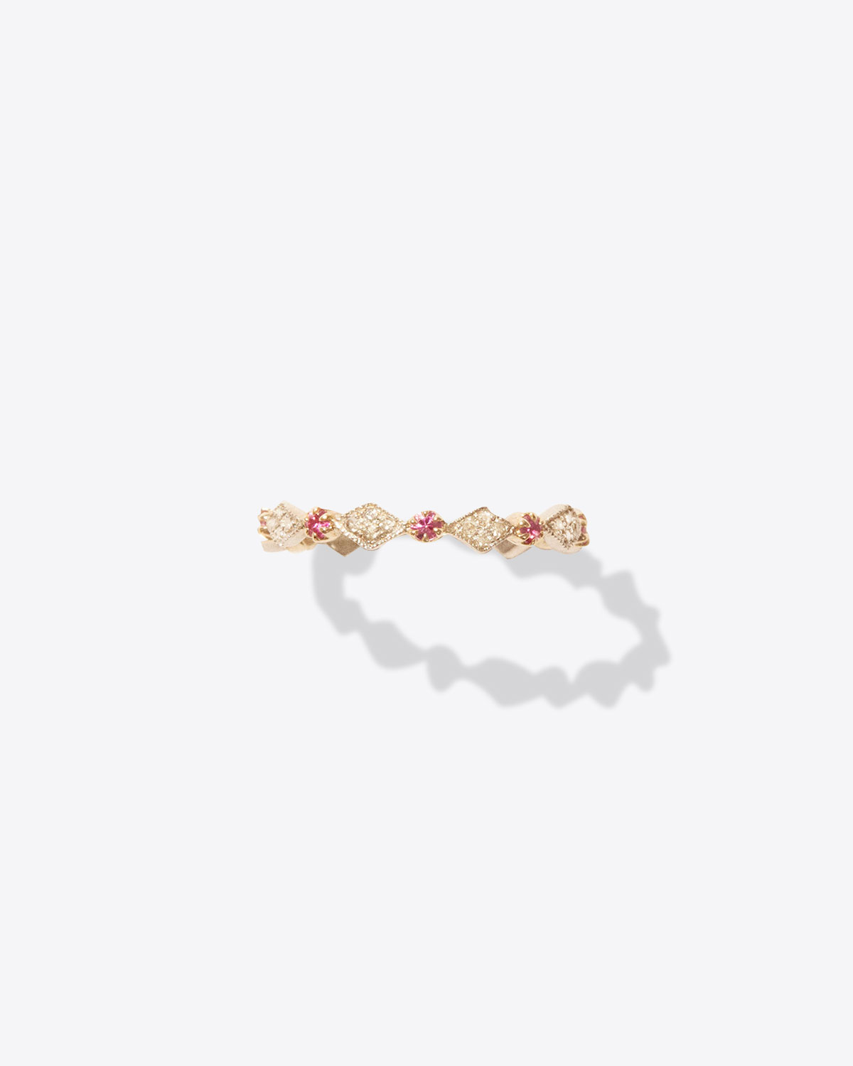 Pascale Monvoisin Bague Ava N°1 – Saphir Rose