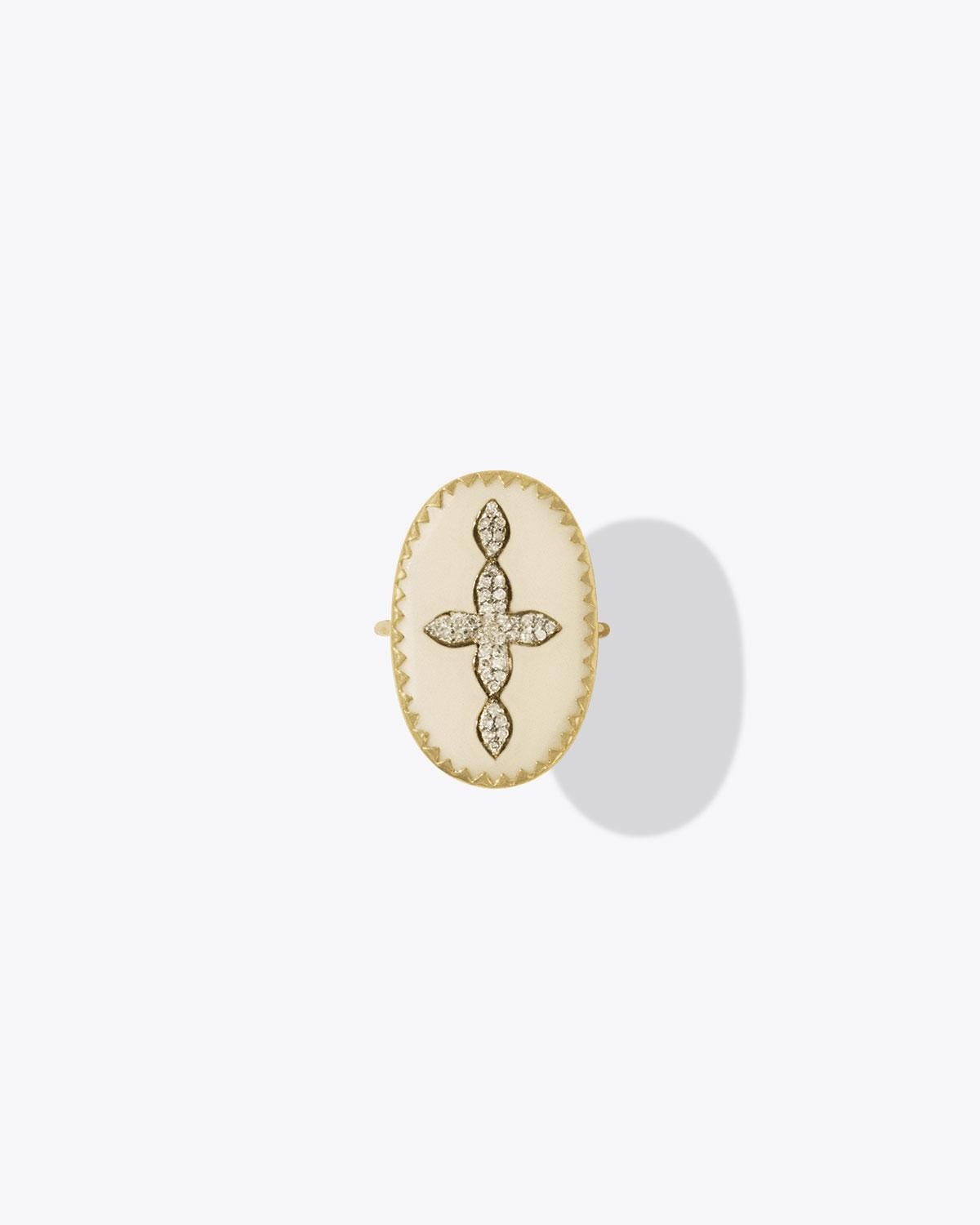 Pascale Monvoisin Bague Bowie N°3 – Blanc Diamant