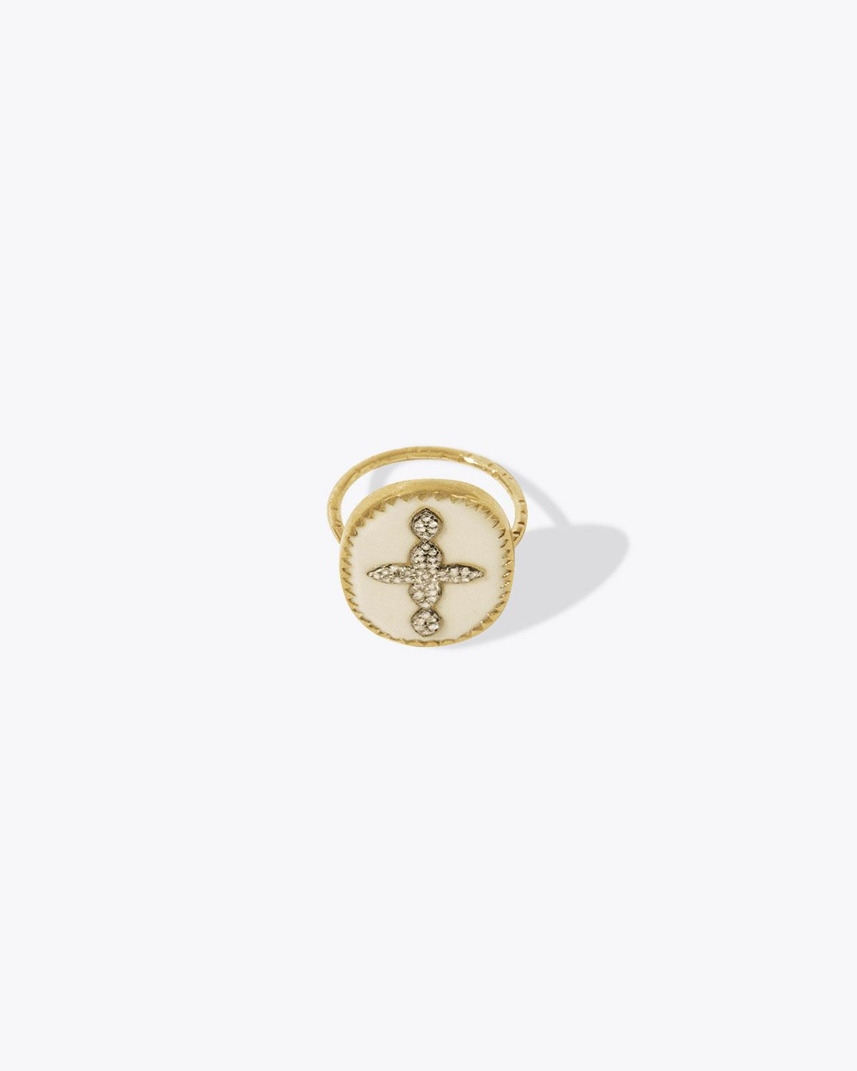 Pascale Monvoisin Bague Bowie N°3 – Blanc Diamant