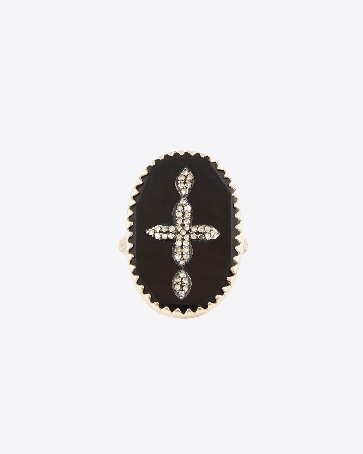 Pascale Monvoisin Bague Bowie N°3 – Noir Diamant
