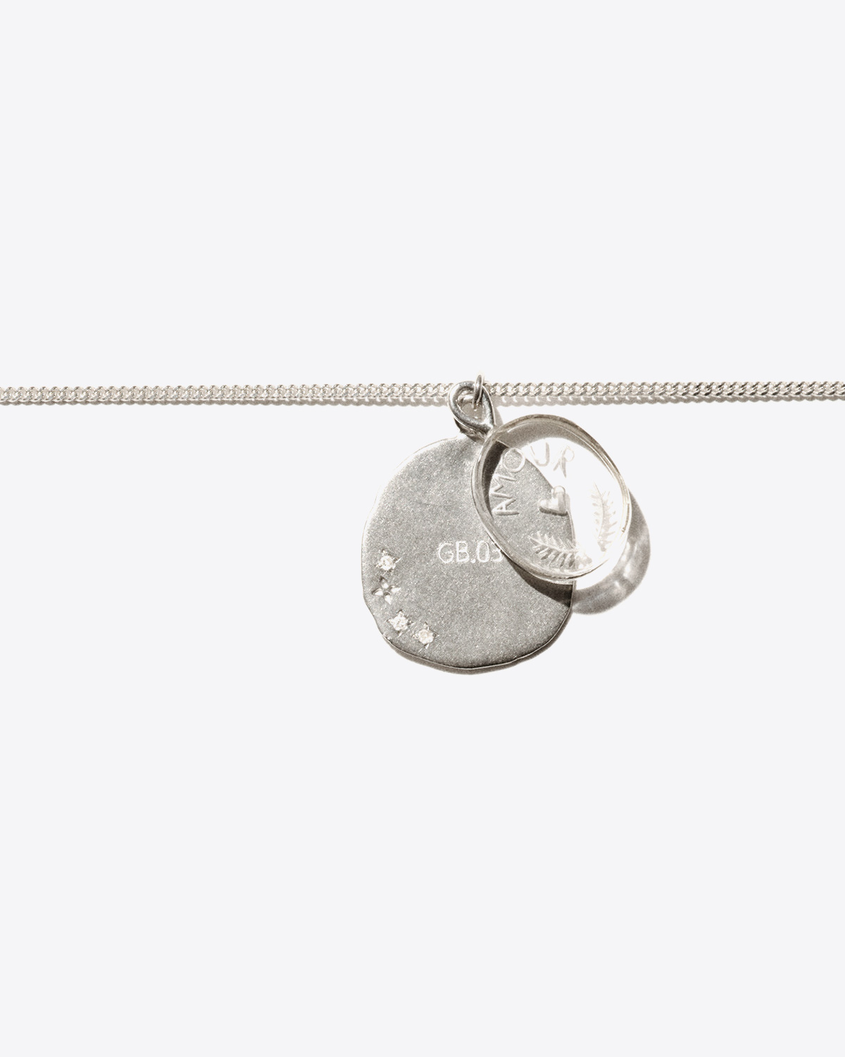 Pascale Monvoisin Collier L'amour – Argent