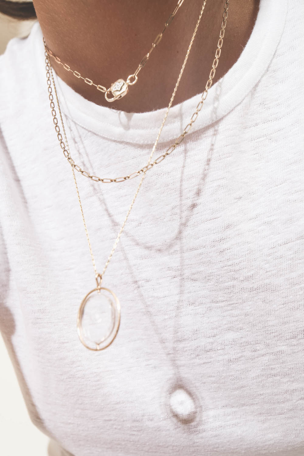 Pascale Monvoisin Collier Louise  – Or Jaune