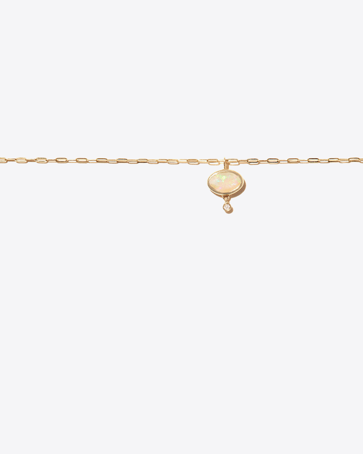Pascale Monvoisin Collier Opale – Diamant