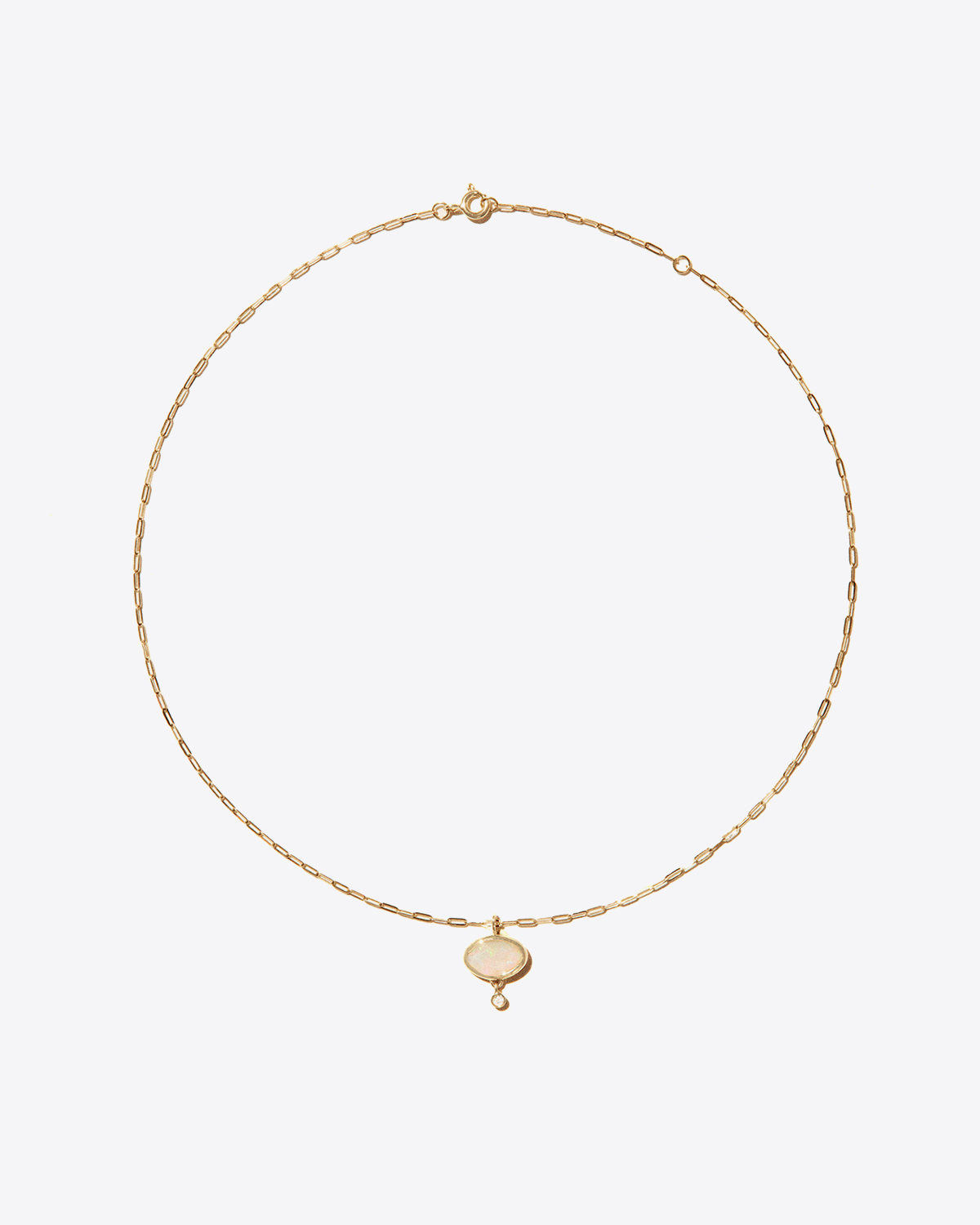 Pascale Monvoisin Collier Opale – Diamant