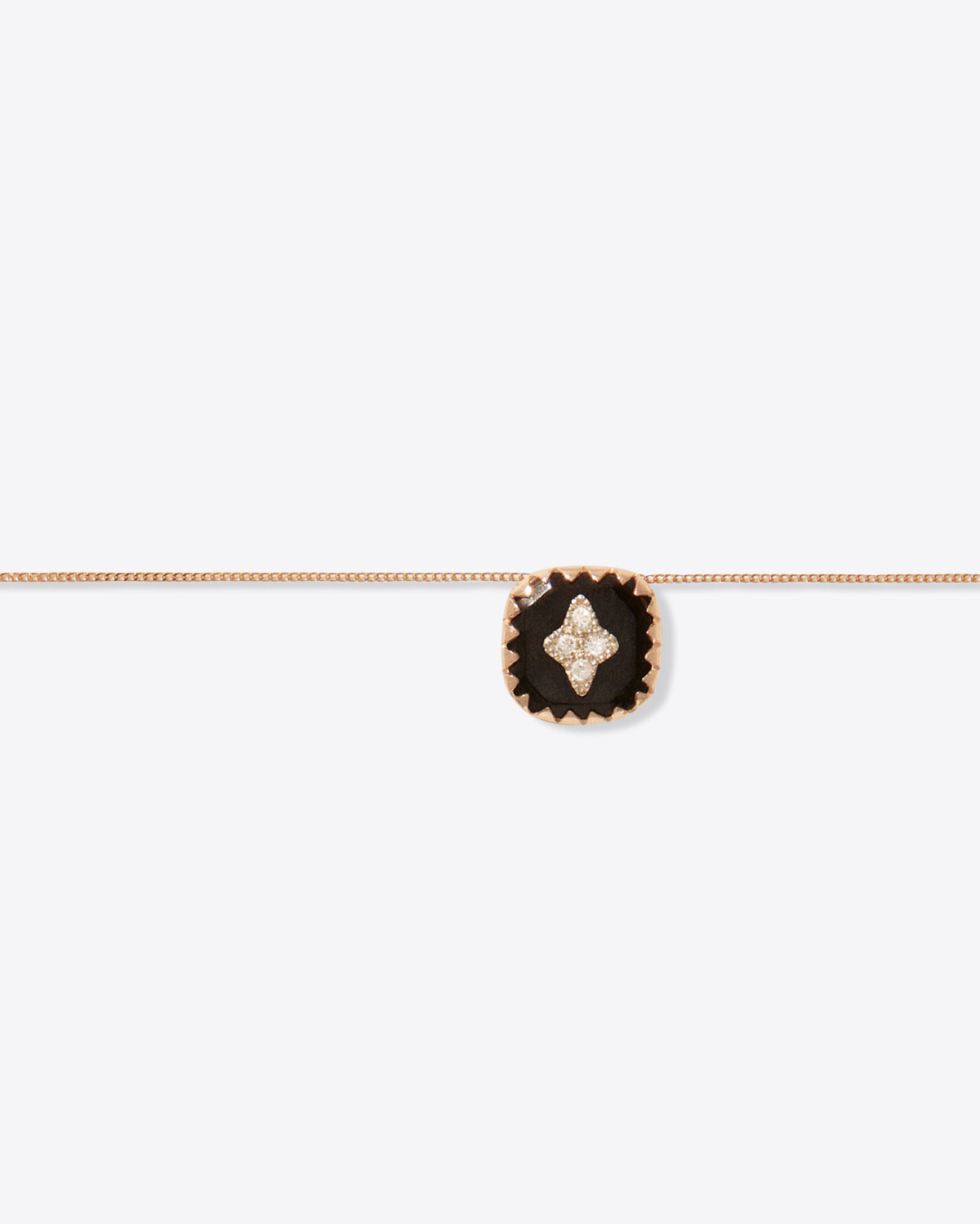 Pascale Monvoisin Collier Pierrot N°2 – Noir Diamant