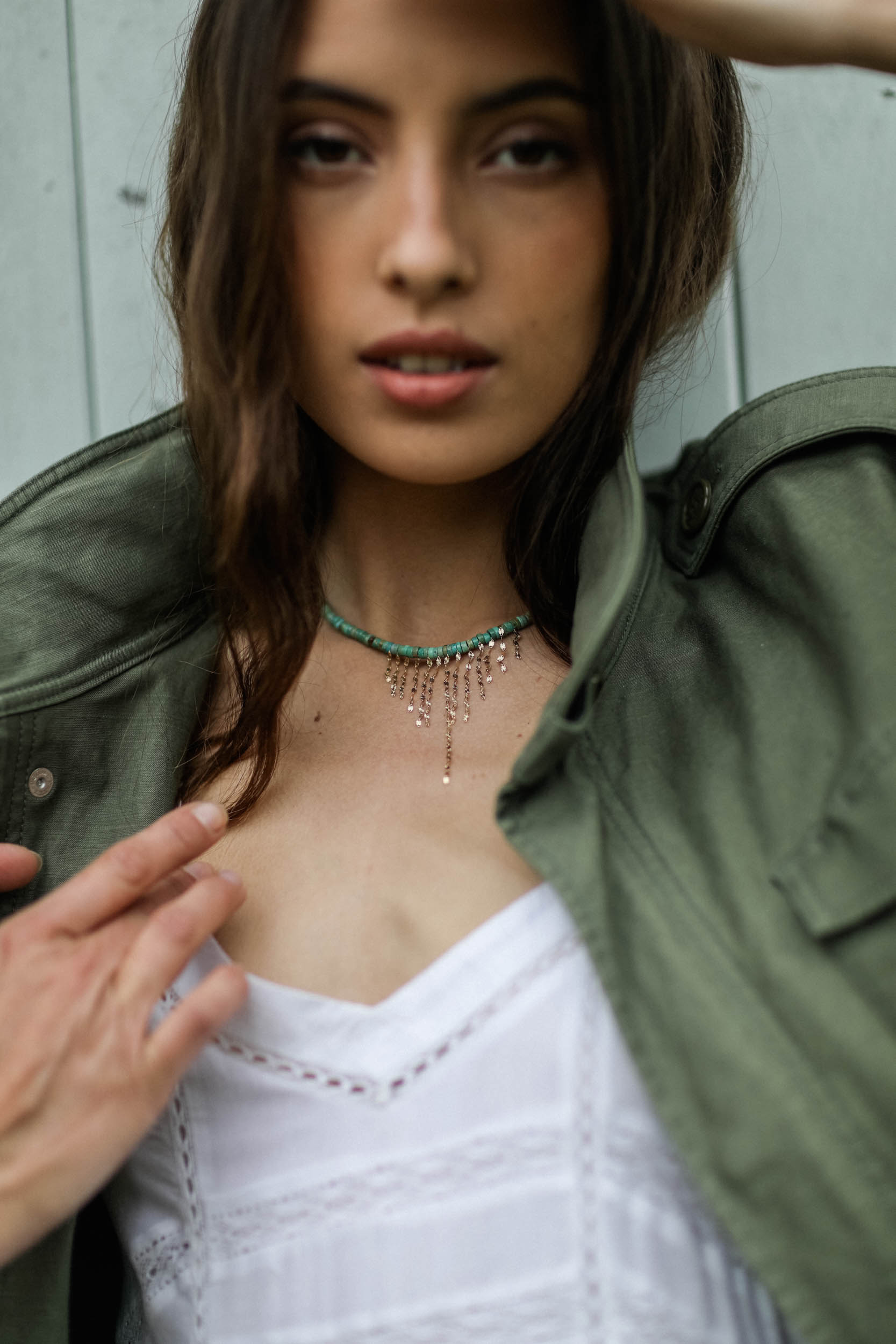 Pascale Monvoisin Collier Taylor N°3 – Turquoise