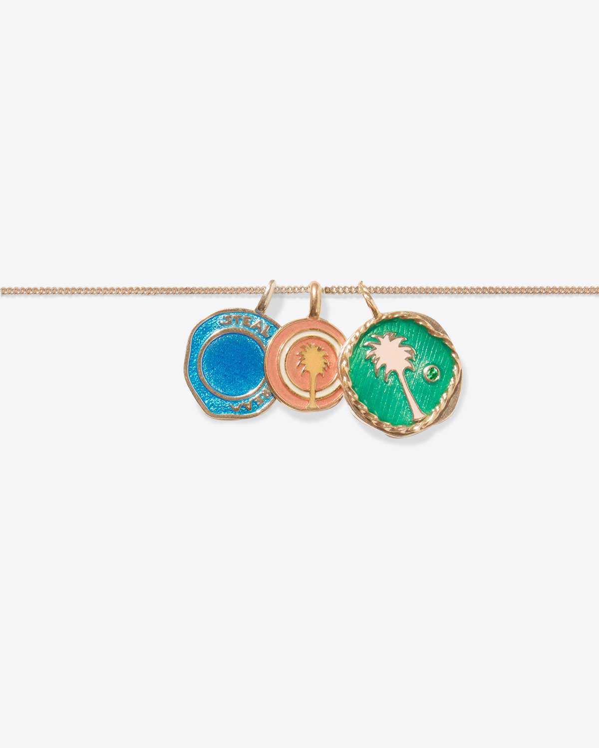 Pascale Monvoisin Pendentif Hydra – Bleu