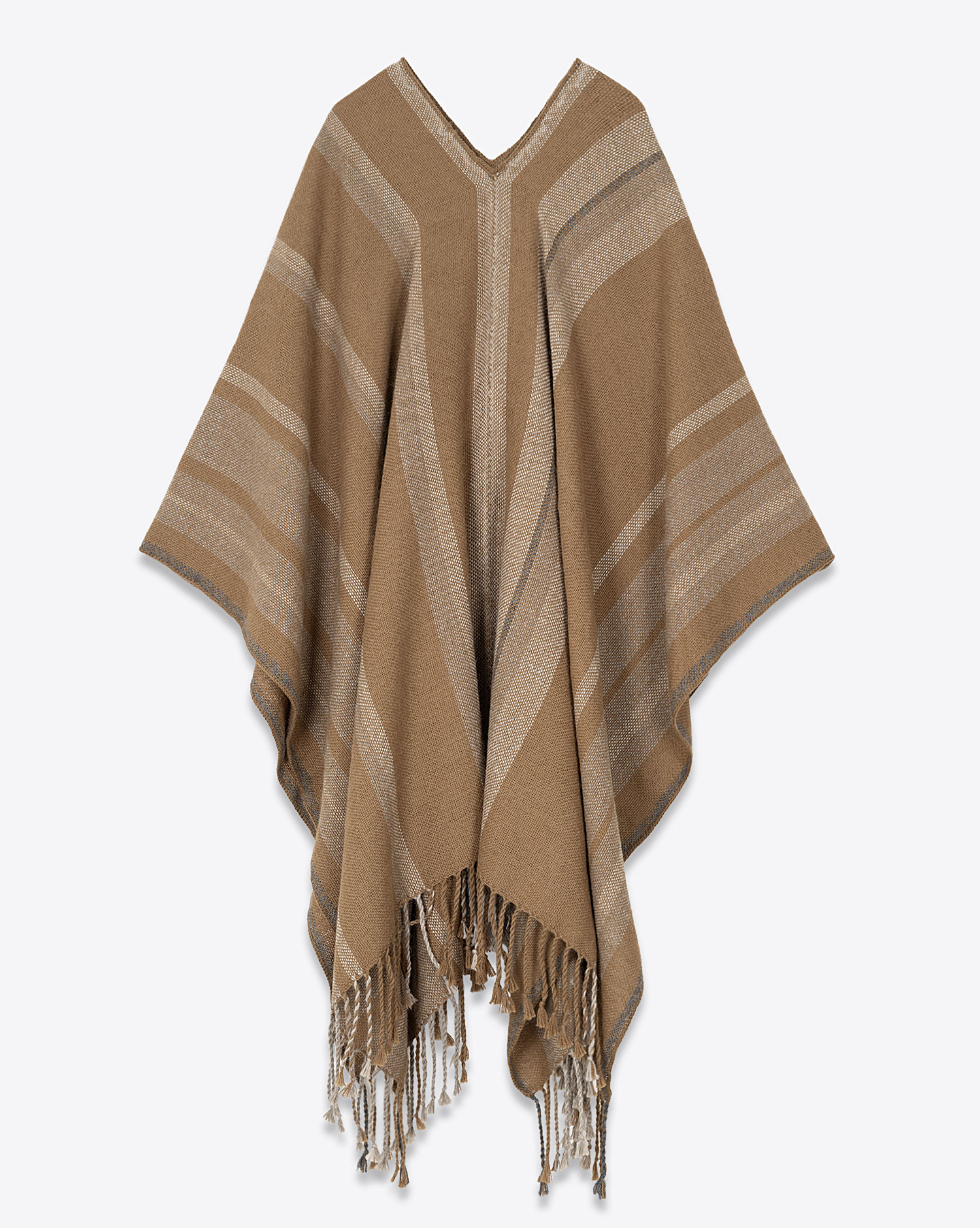 Hand.So.On Poncho Alpaga – Camel