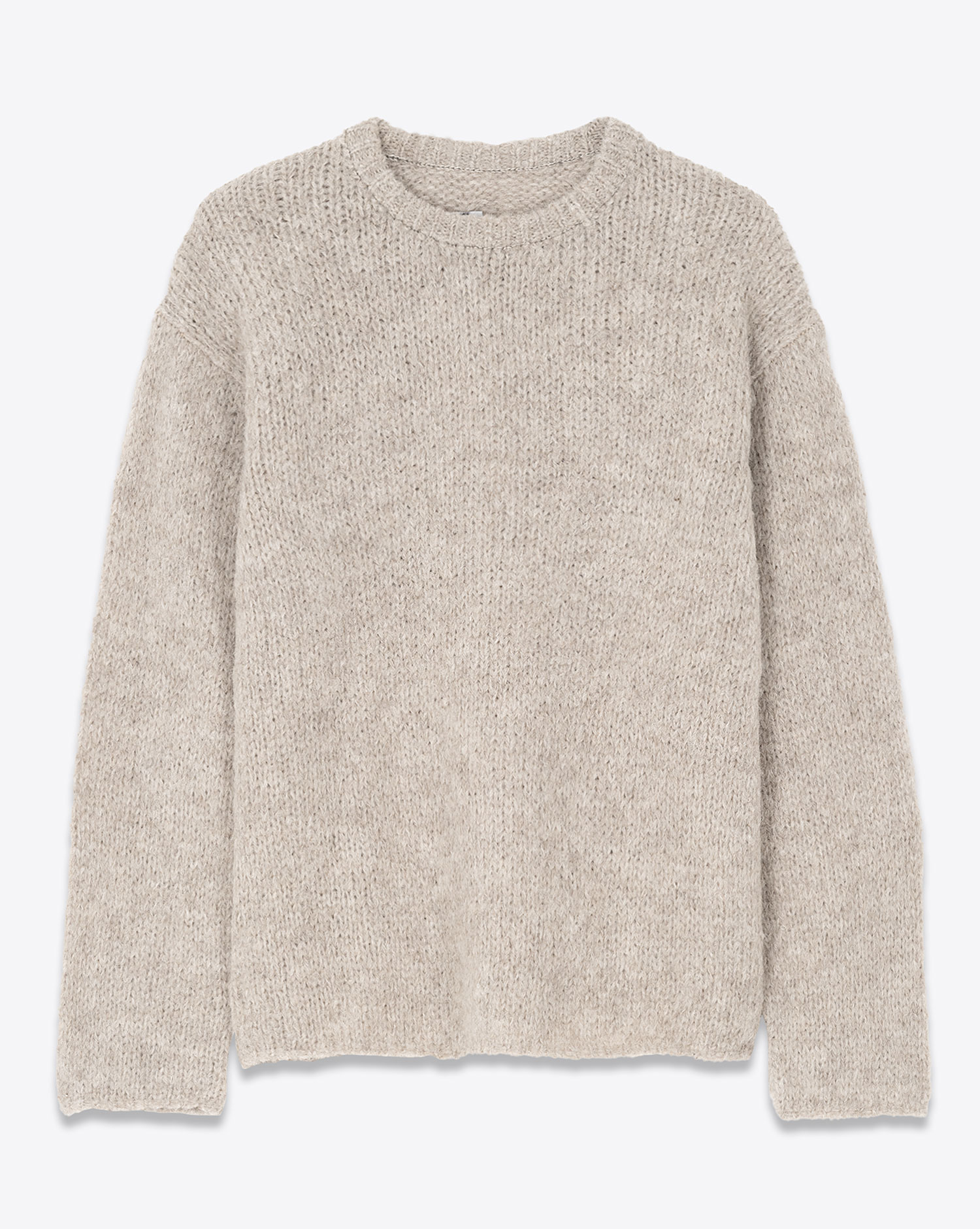 Thibault Van Der Straete Pull Alpaga Uni – Beige Clair
