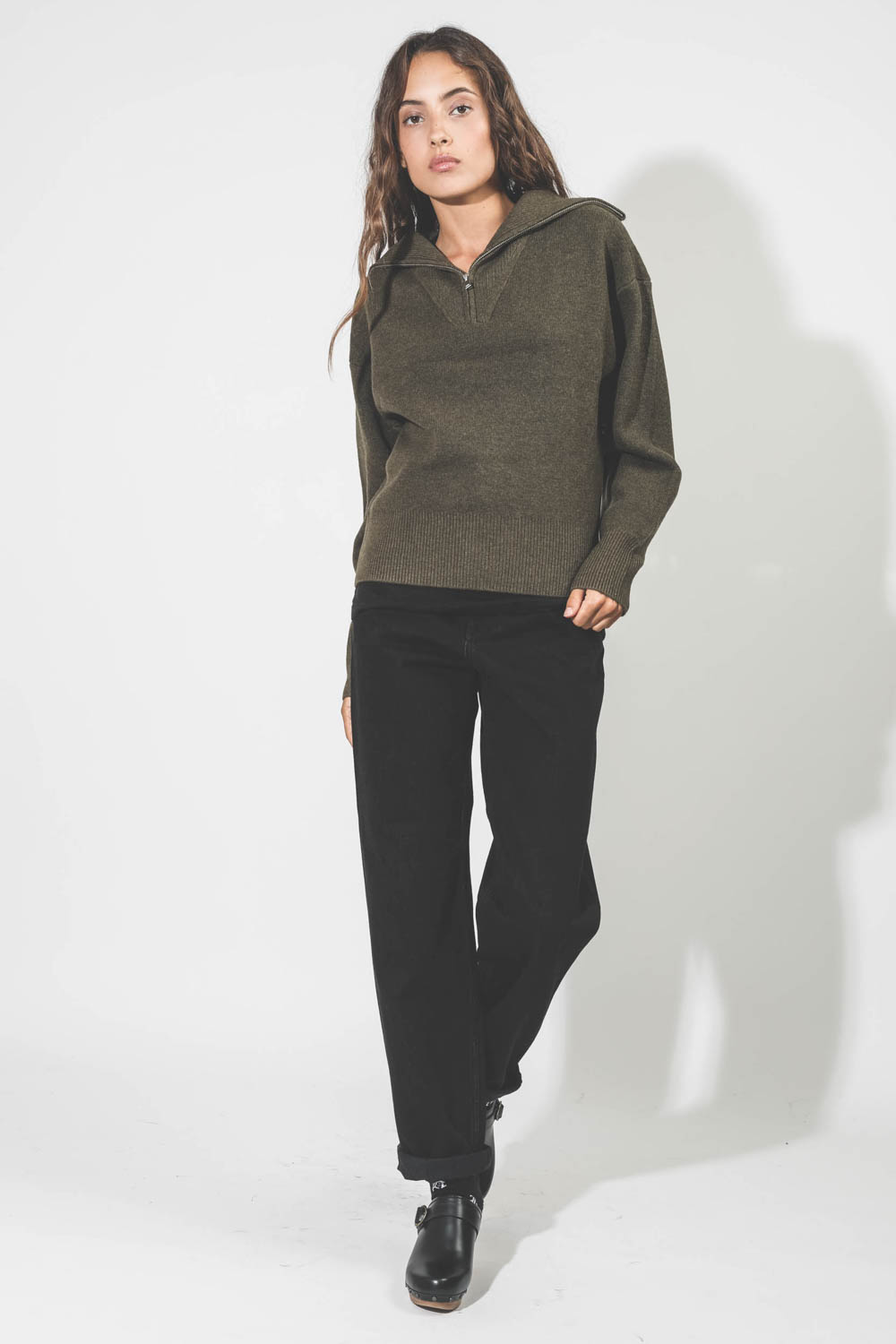 Isabel Marant Etoile Pull FANCY – Khaki