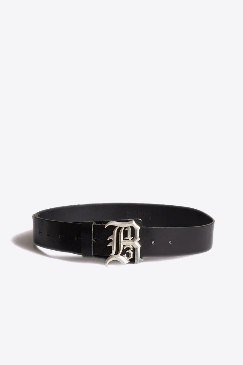 R13 Ceinture Logo Buckle – Noir