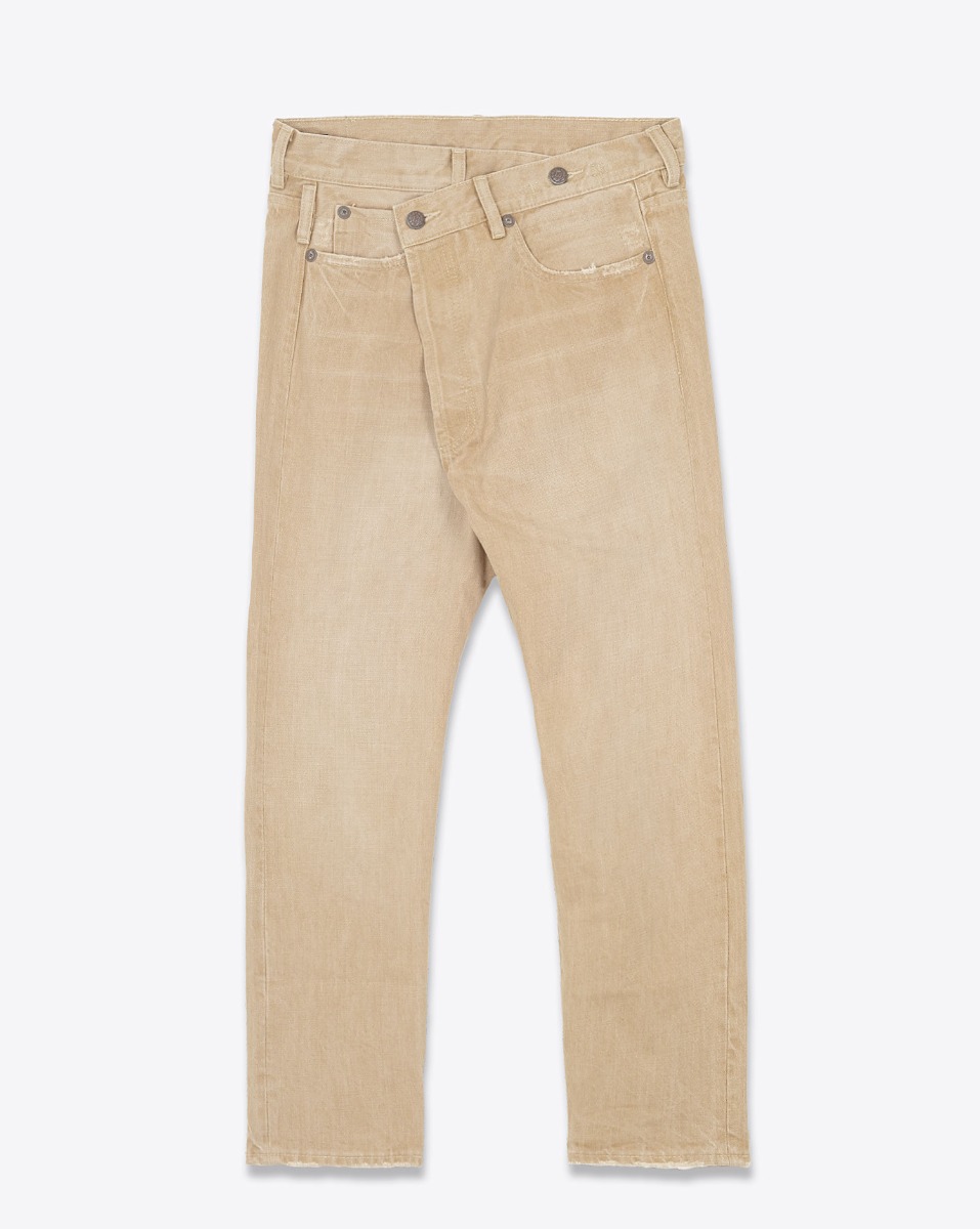R13 Jean Crossover – Faded Wheat