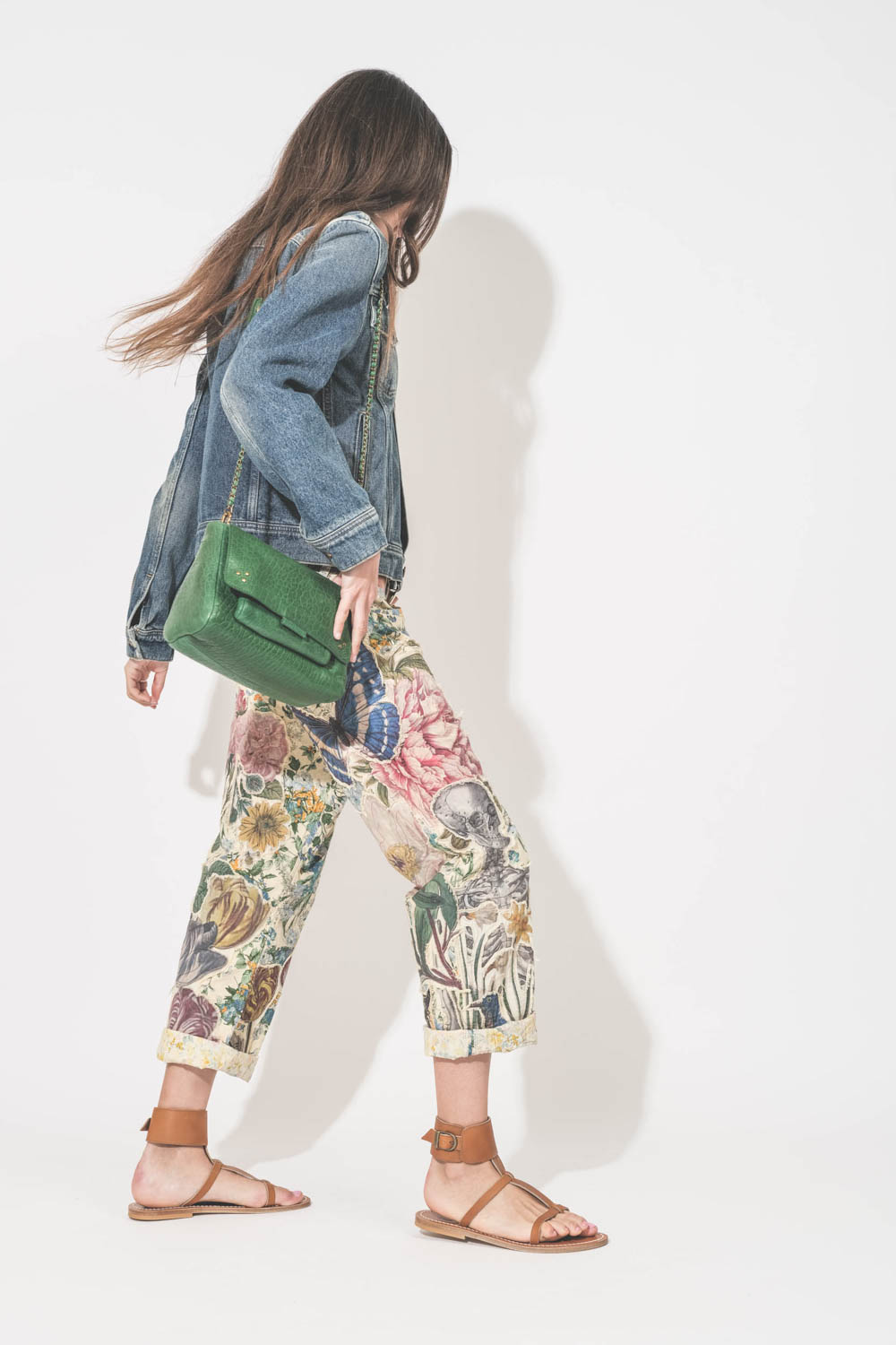 R13 Jean X-Boyfriend – Ecru Floral
