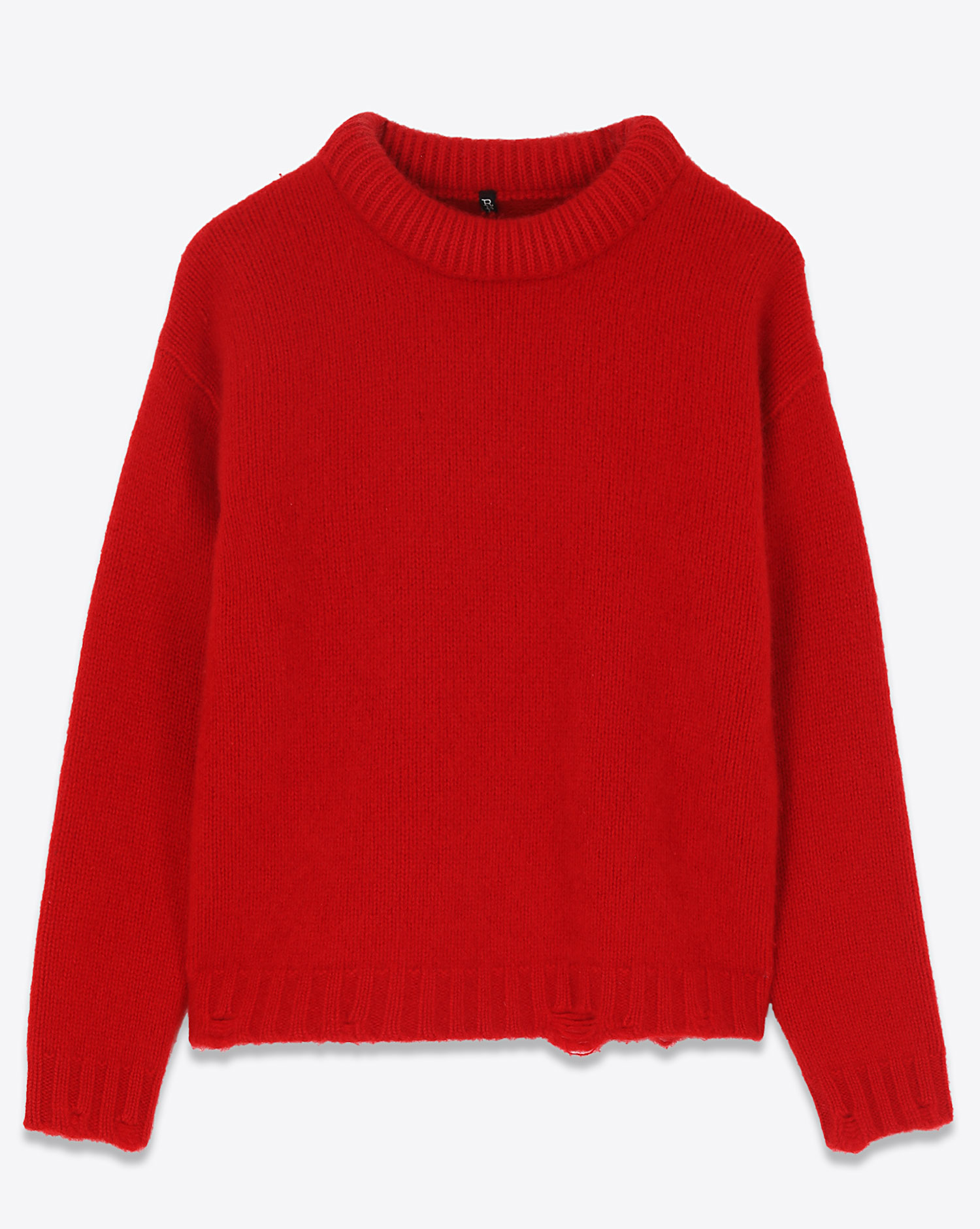 R13 Pull Crewneck Cachemire – Rouge
