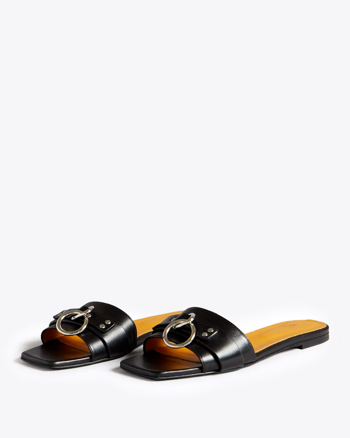 R13 Sandales Anneau – Noir