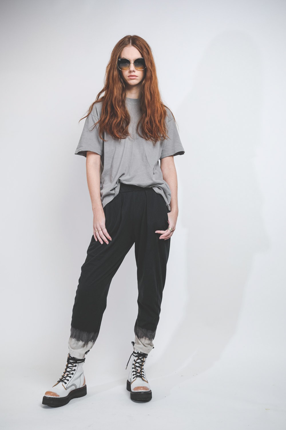 Raquel Allegra Easy Pant - Black Horizon TD  