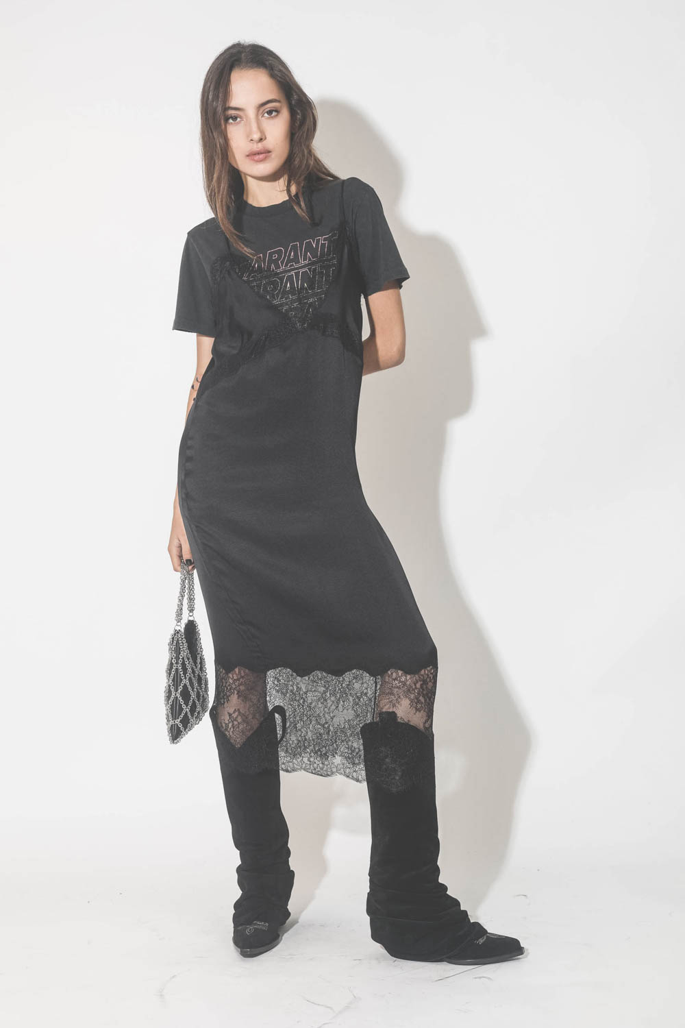 Anine Bing Robe Amélie – Noire