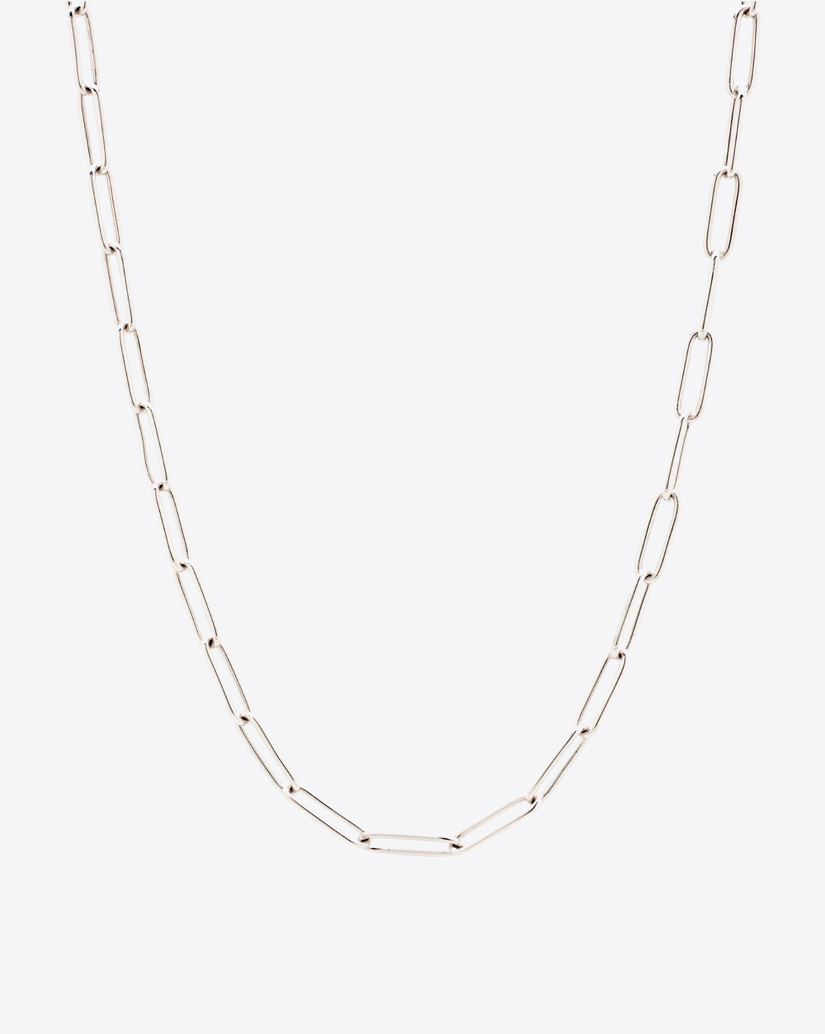 Tom Wood Box Chain 62 cm - Silver