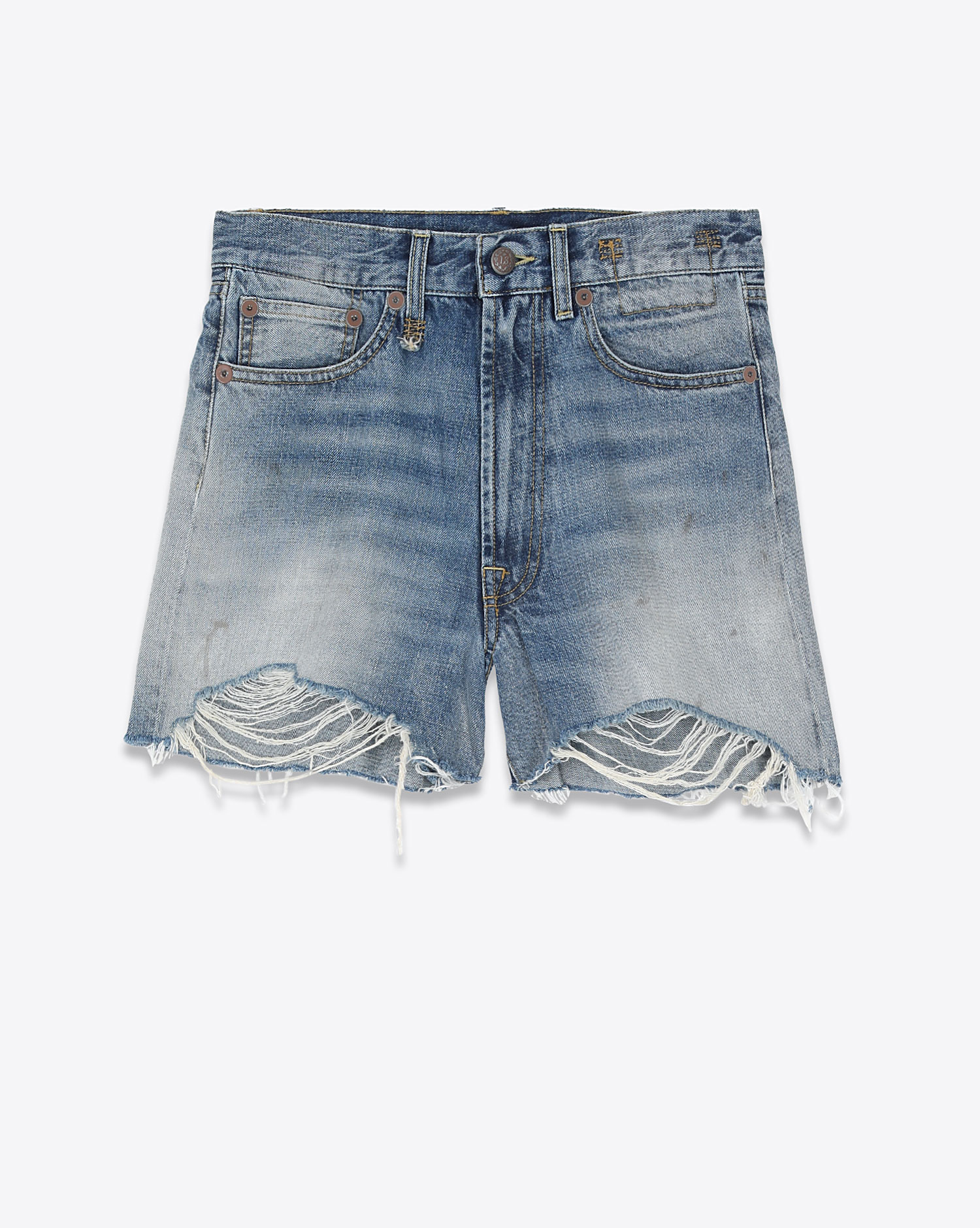 R13 Short Rose Baggy — Turner Blue