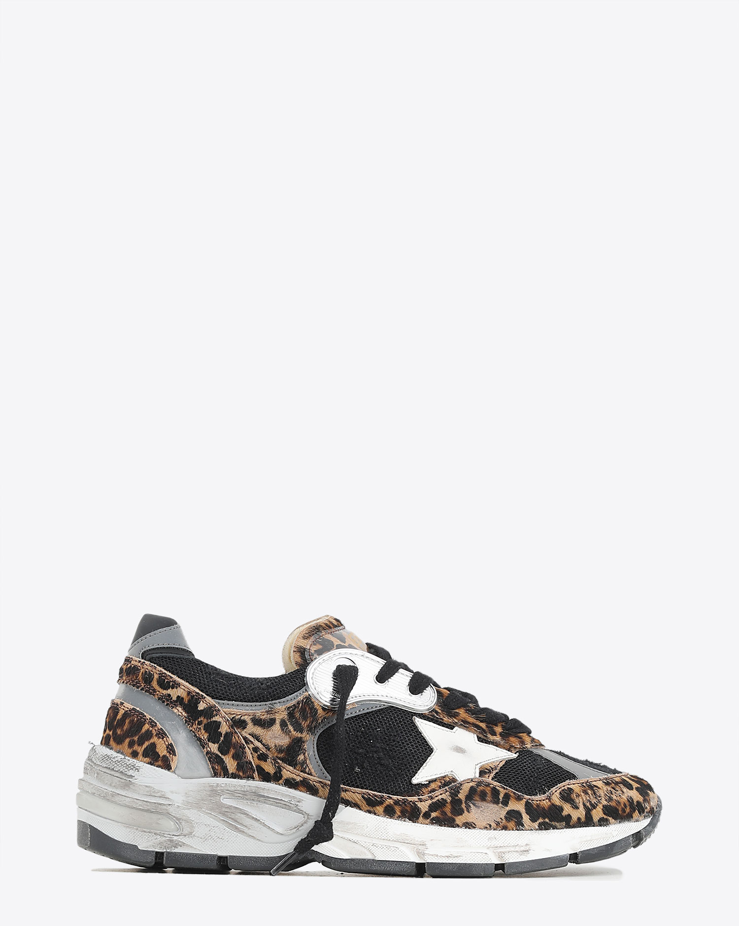 Golden Goose Femme Sneakers Running Dad – Leo Black 81337