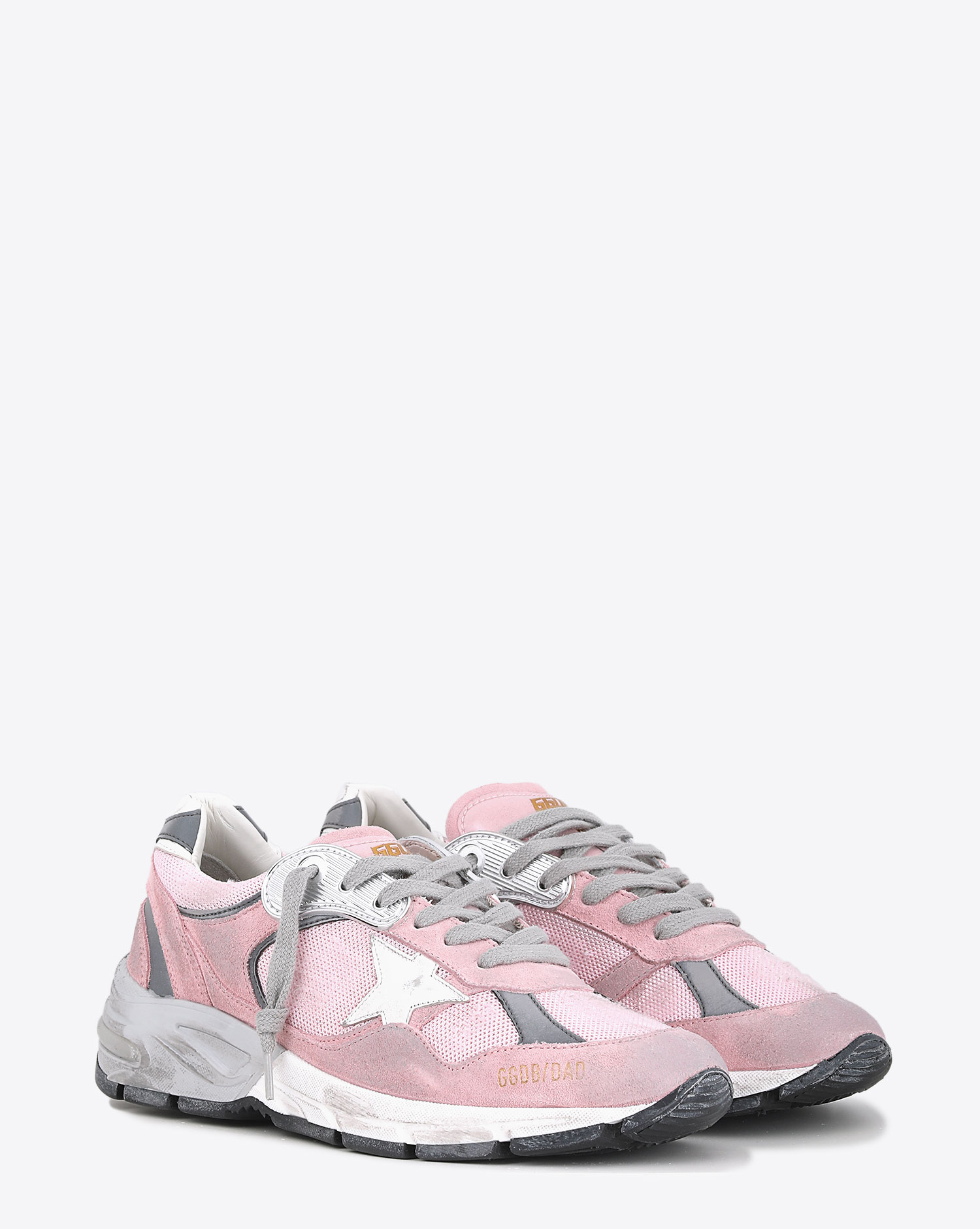 Golden Goose Femme Running Dad - Pink White 80454