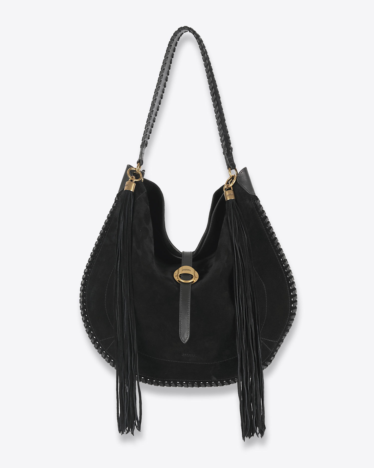 Isabel Marant Sac Altay Hobo –  Noir Suédé