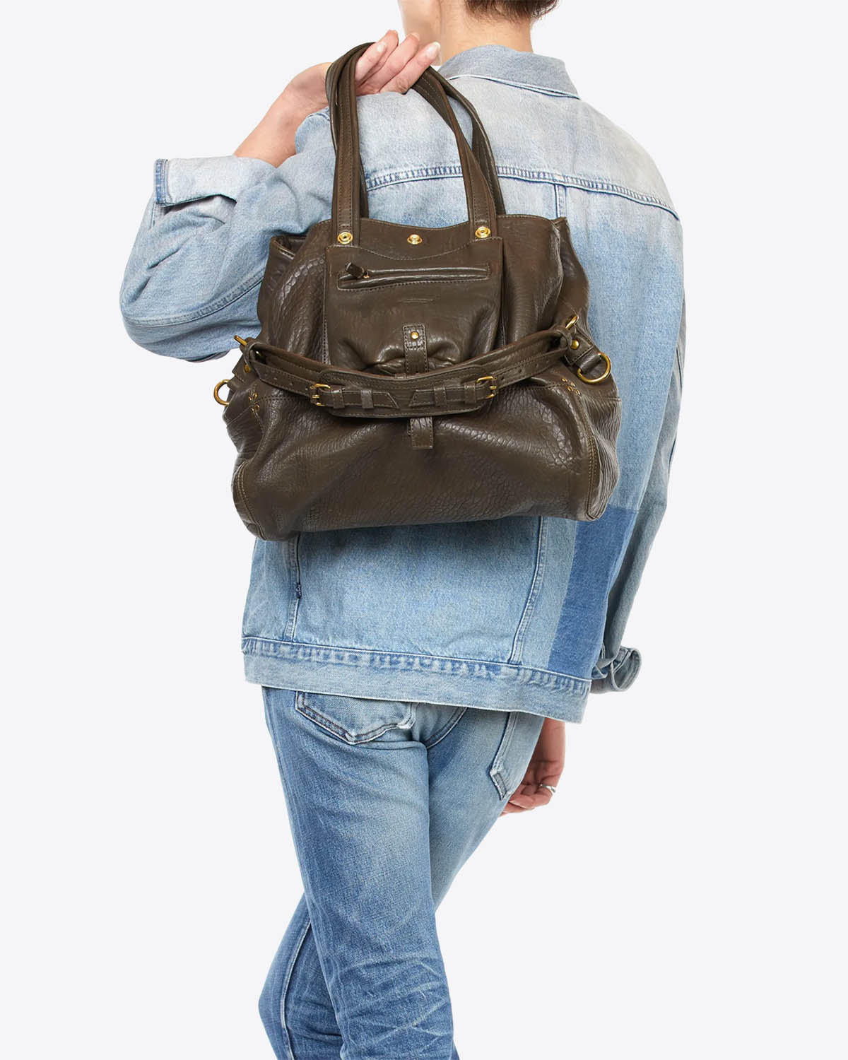 Jérôme Dreyfuss Sac Billy M Agneau Lichen Bubble