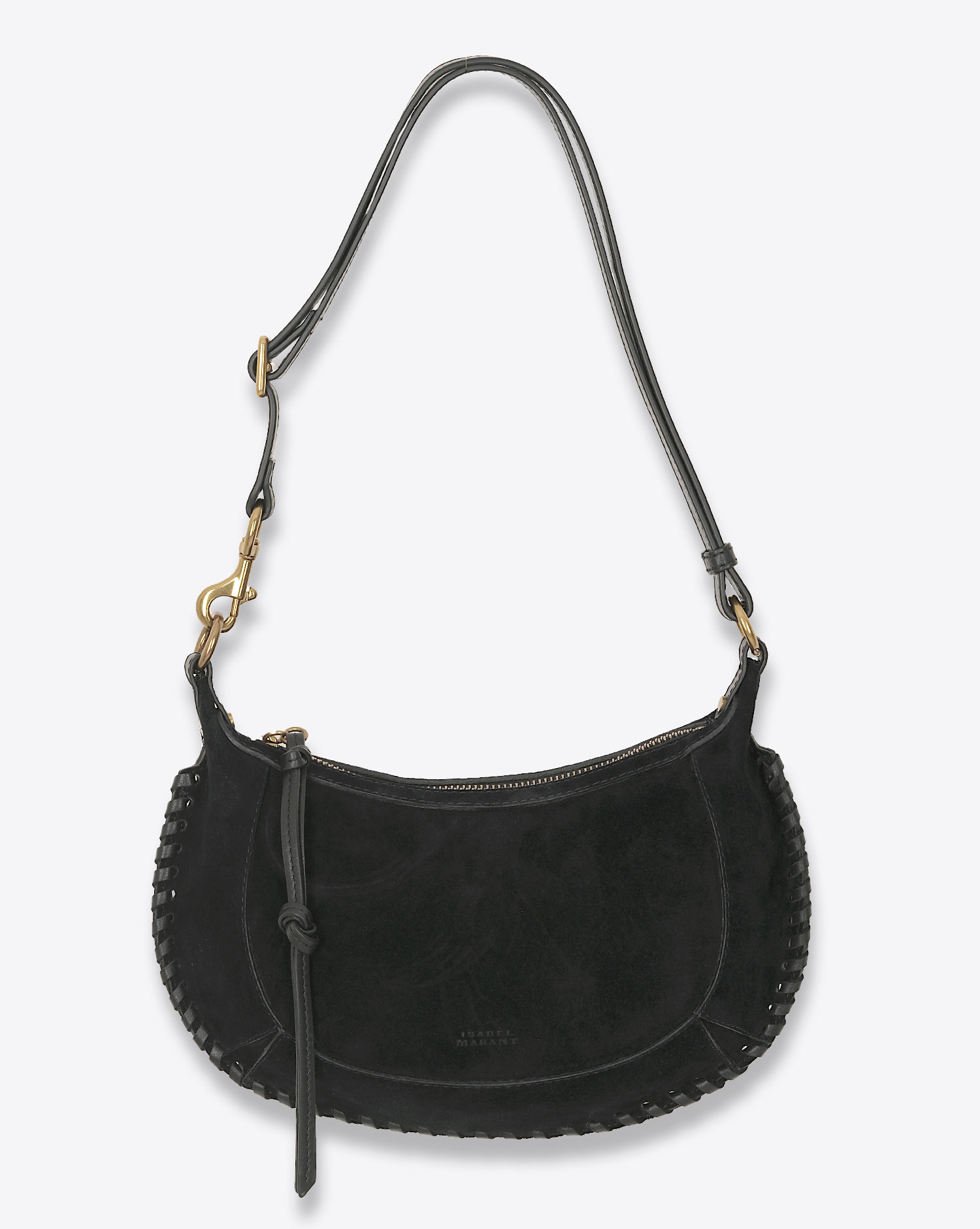 Isabel Marant Sac Oskan Moon – Cuir Suédé Noir