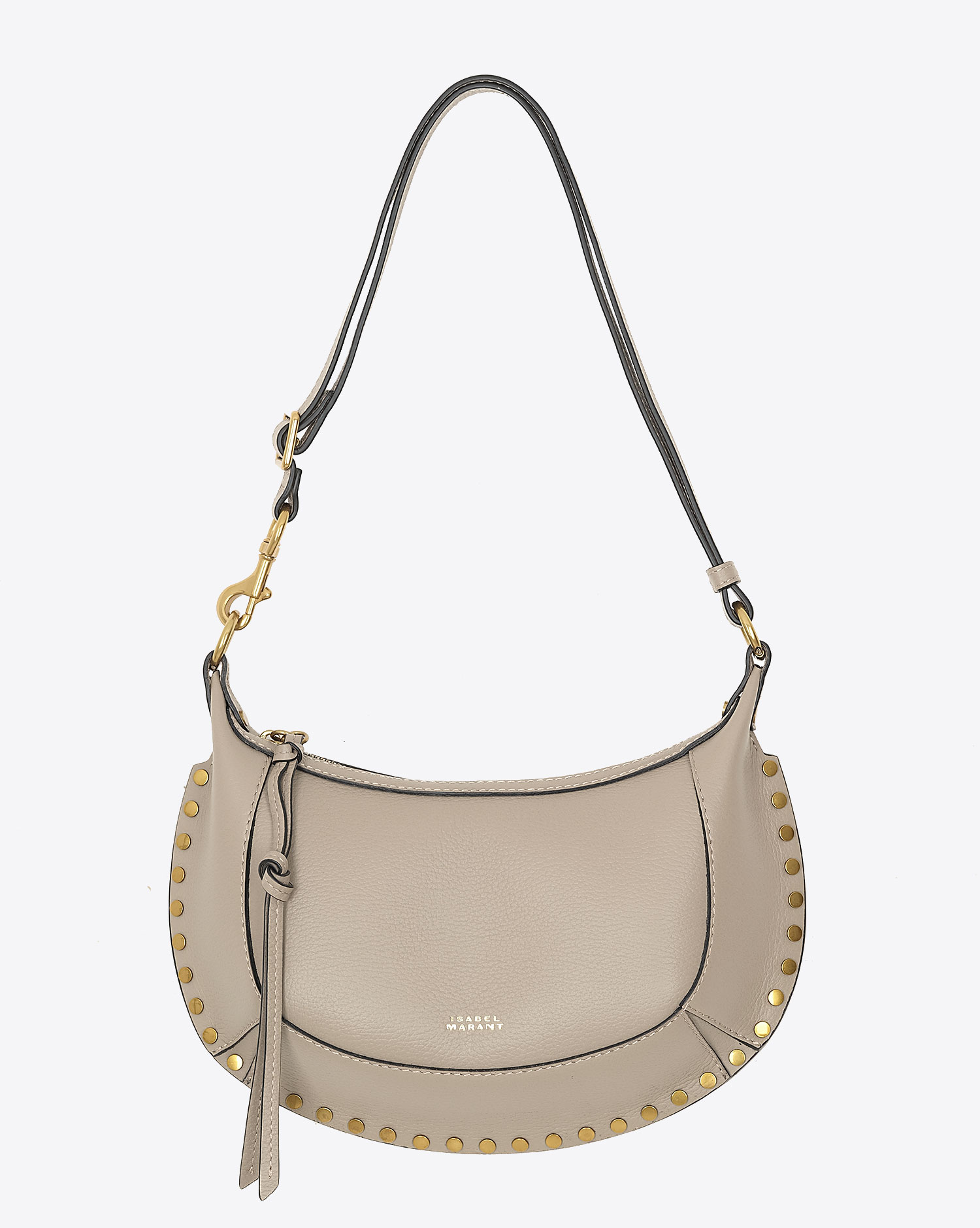 Isabel Marant Sac Oskan Moon – Grainé Taupe
