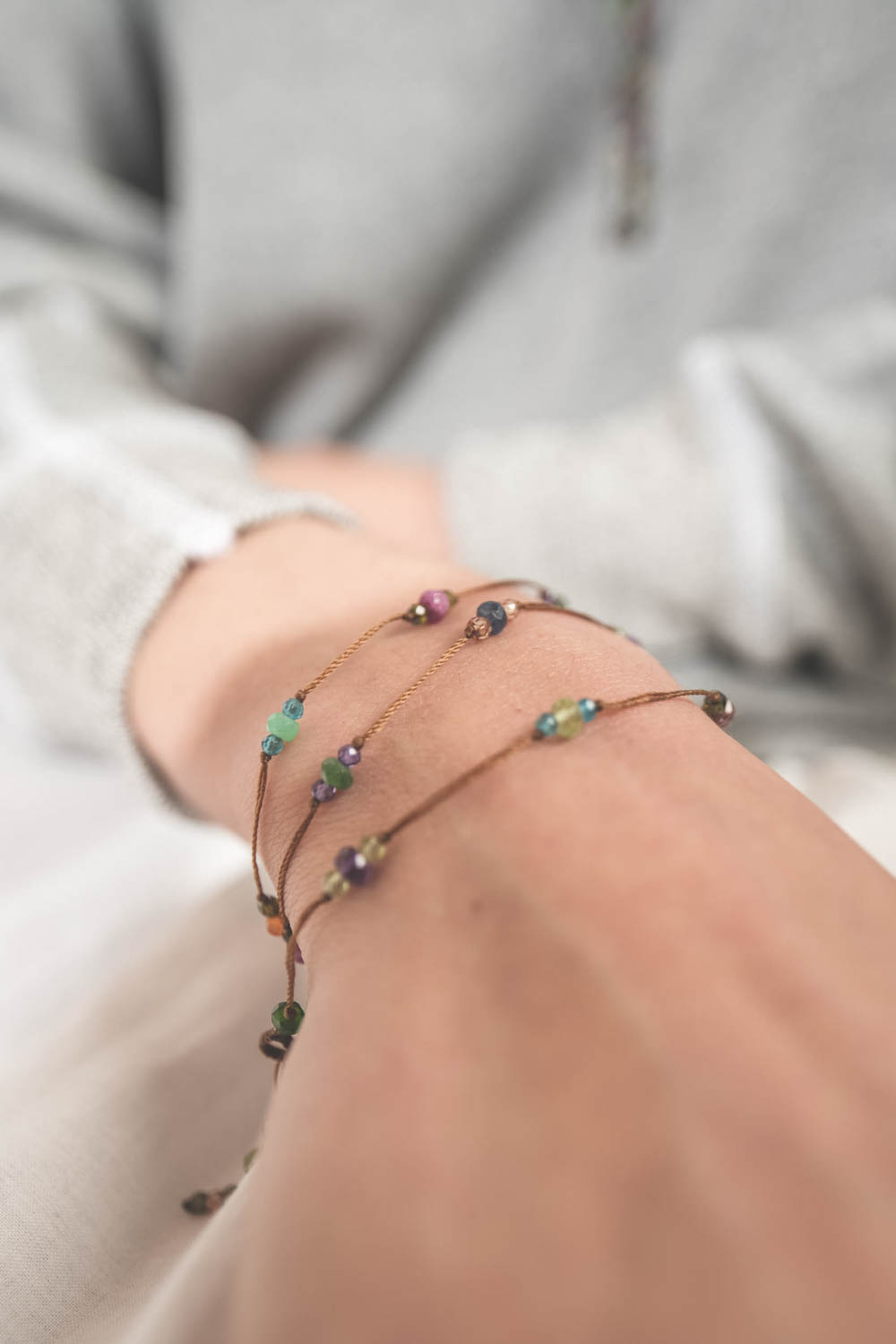 Sharing Bracelet 3 Tours Loopy Fairy – Cornaline