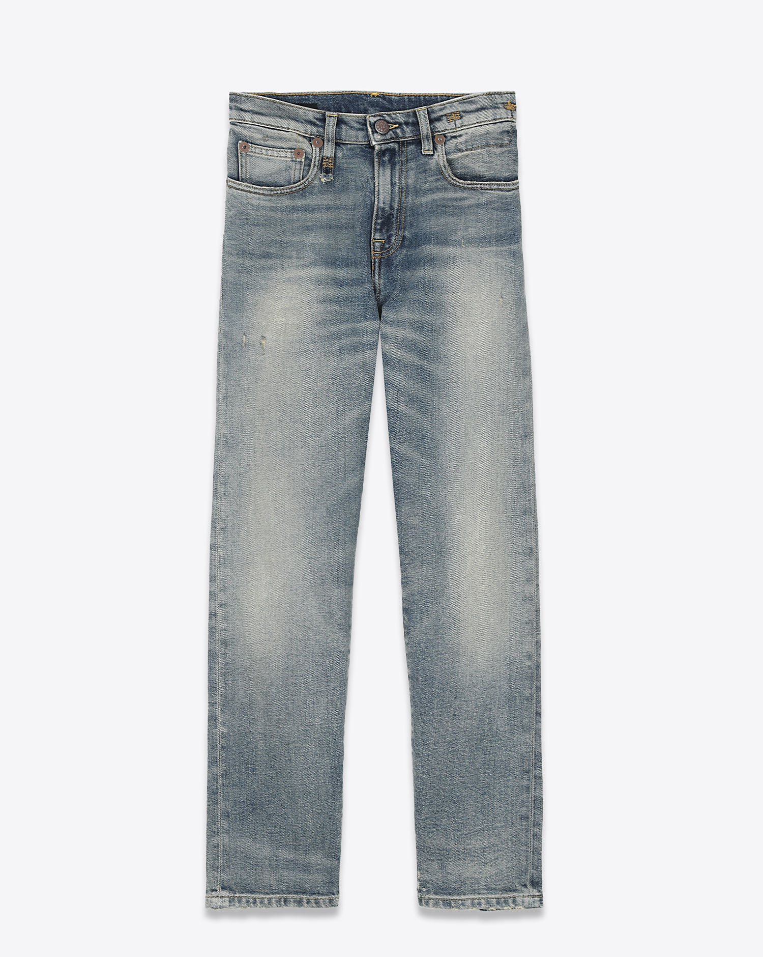 R13 Jean Shelley Slim – Hester Blue Stretch