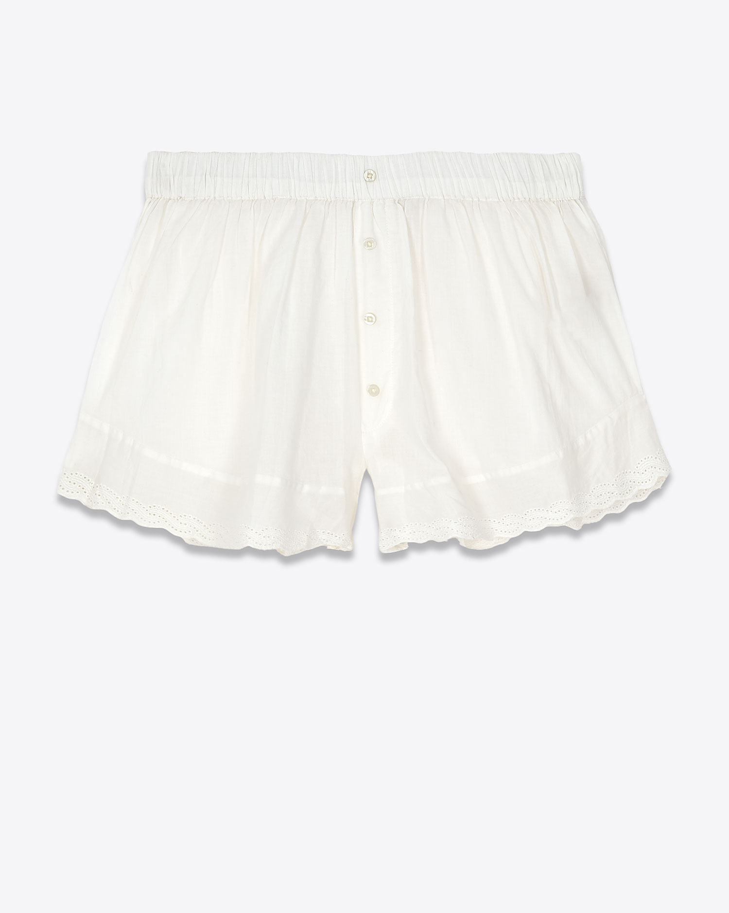 The Great Short Eyelet – Blanc
