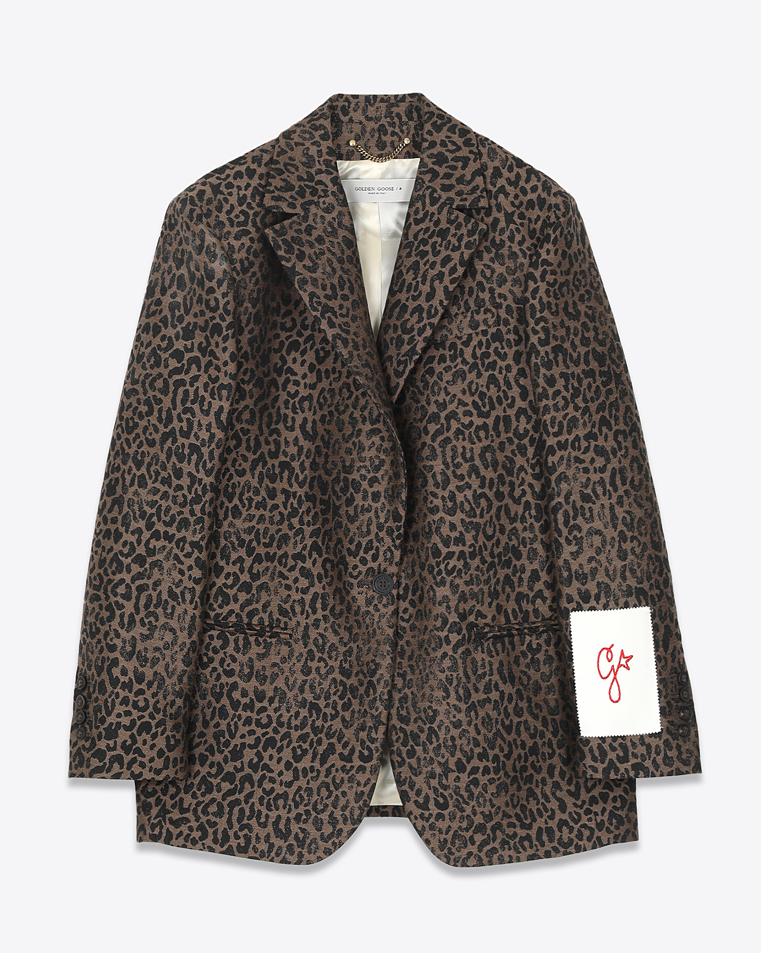 Golden Goose Blazer Single – Bison Black