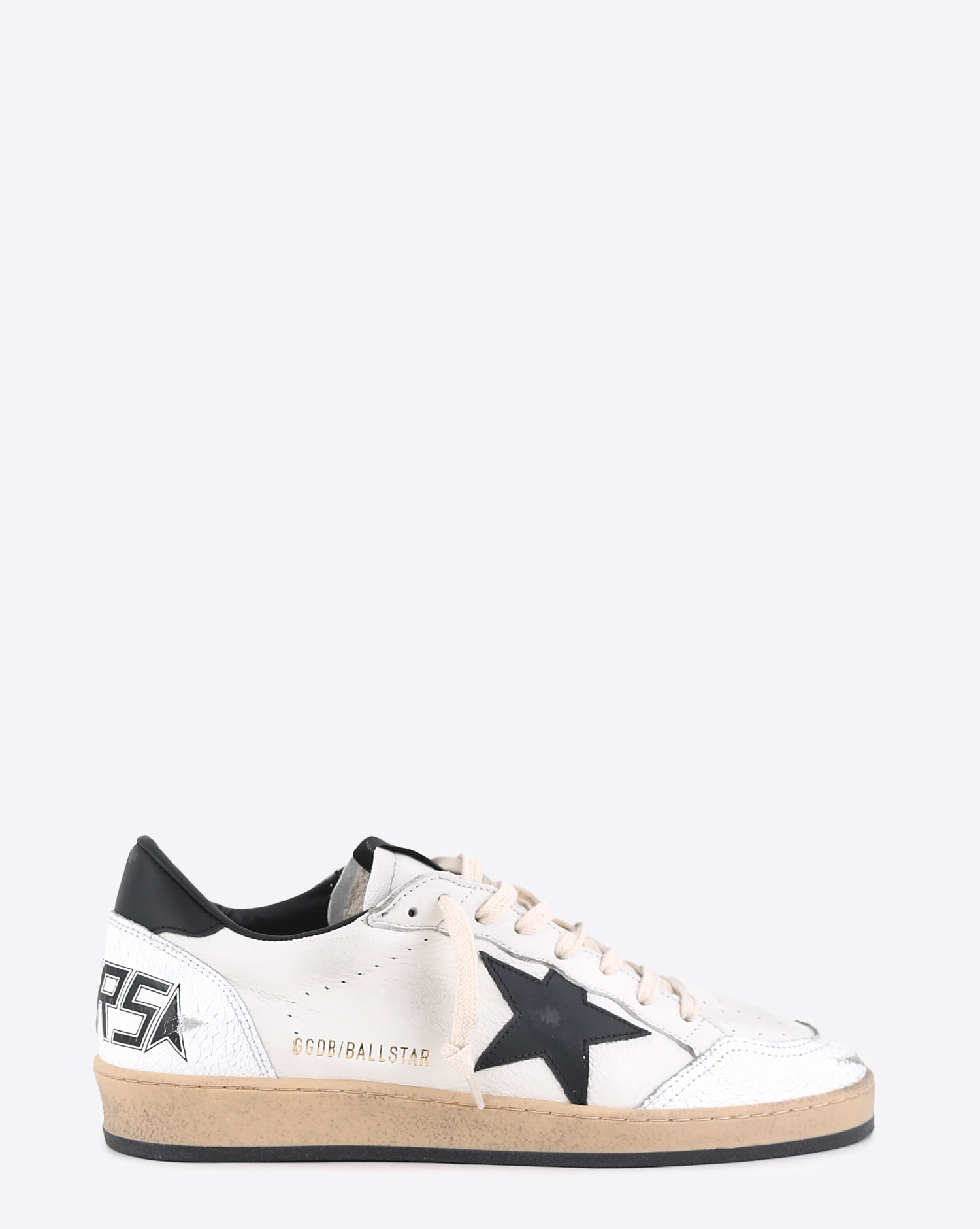 Golden Goose Femme Sneakers Ball Star – Blanc Noir 10283