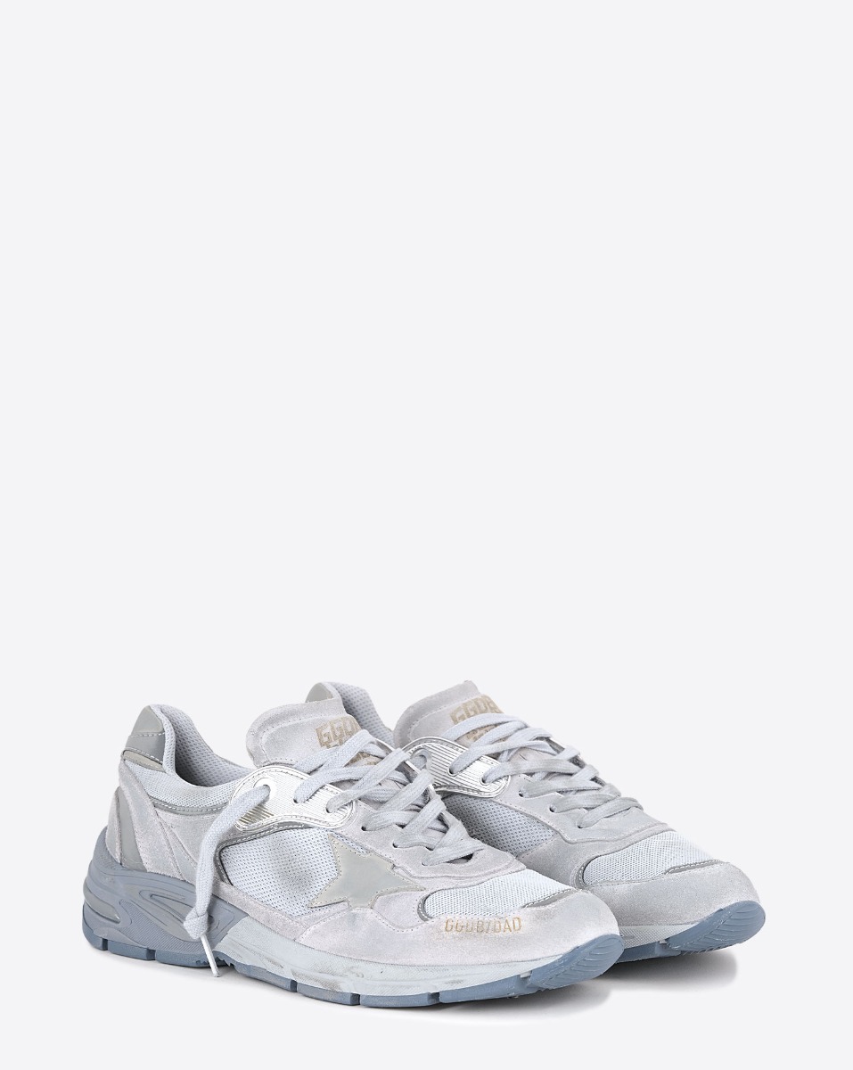Golden Goose Femme Sneakers Running Dad &ndash; Bleu Gris 50116
